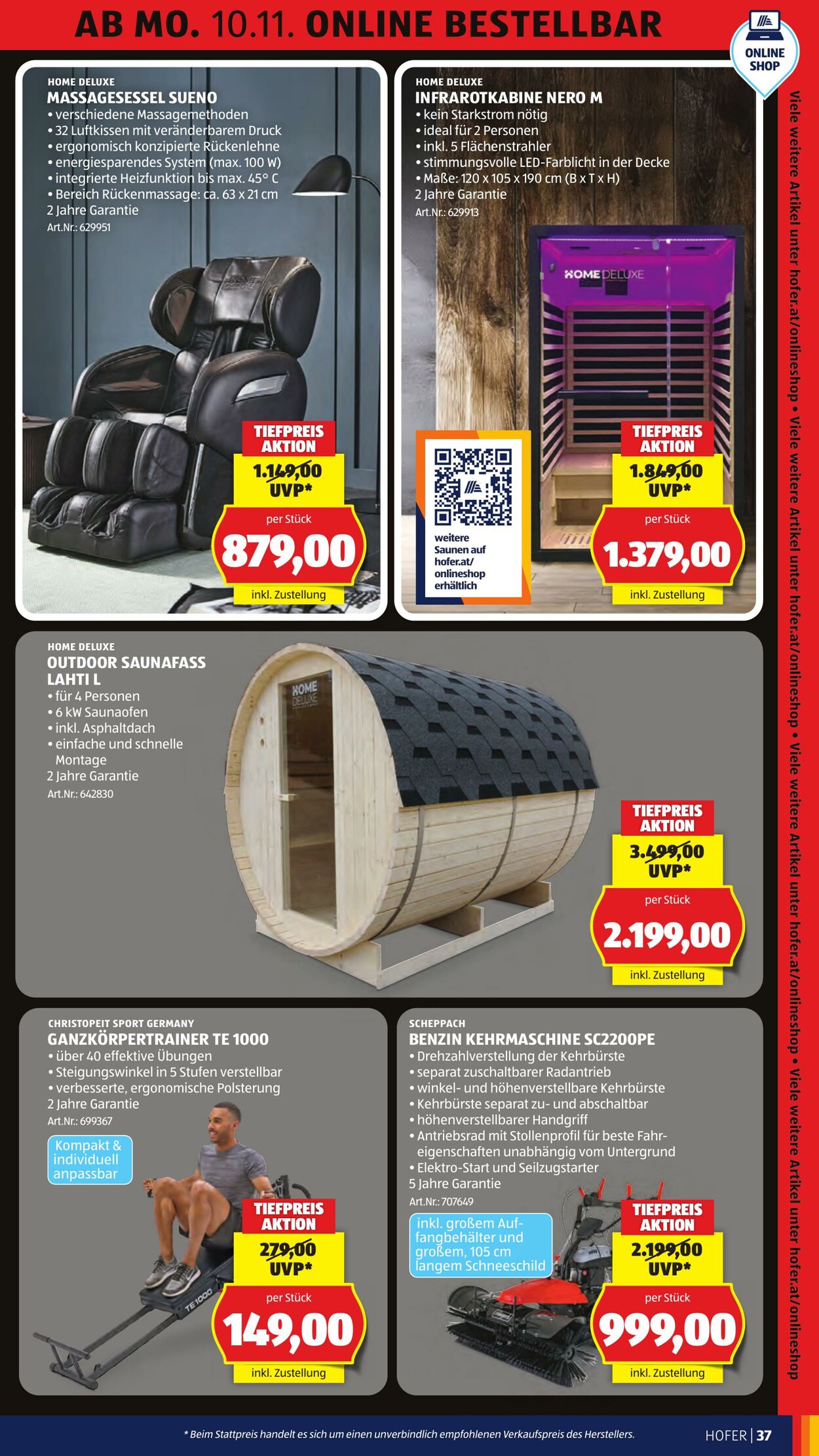 Prospekt Hofer 07.11.2025 - 13.11.2025