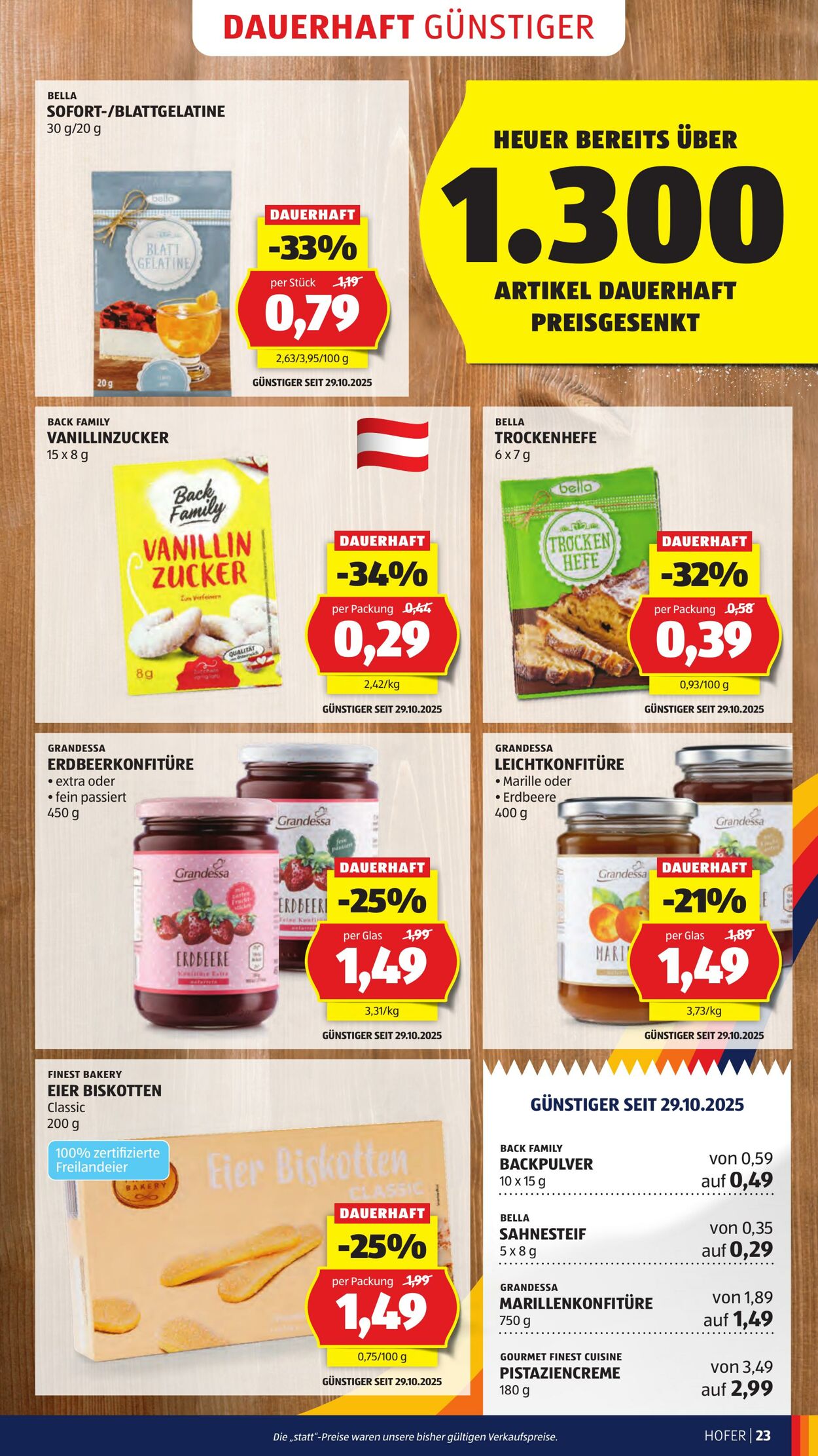 Prospekt Hofer 07.11.2025 - 13.11.2025