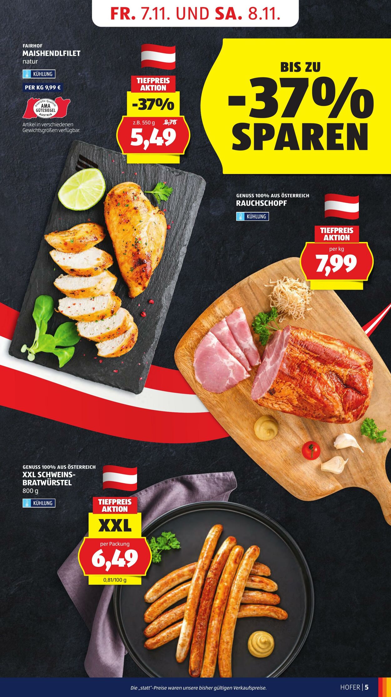 Prospekt Hofer 07.11.2025 - 13.11.2025