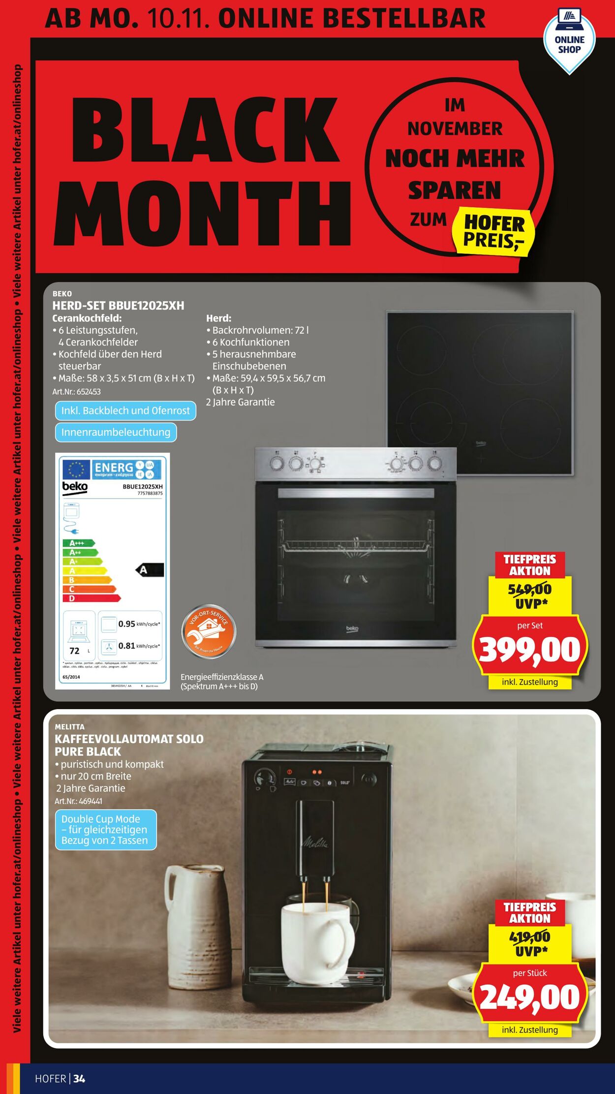 Prospekt Hofer 07.11.2025 - 13.11.2025