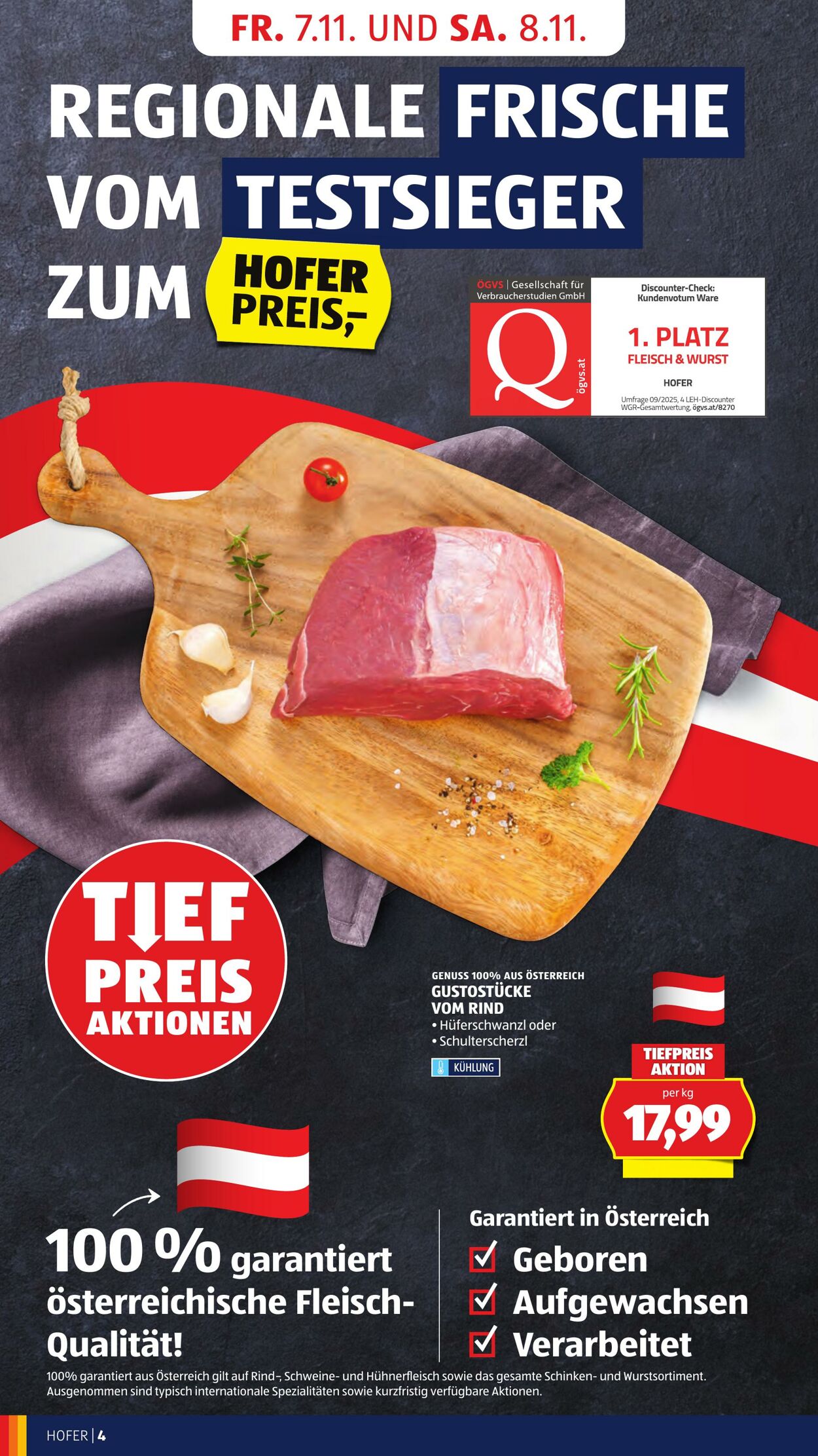 Prospekt Hofer 07.11.2025 - 13.11.2025