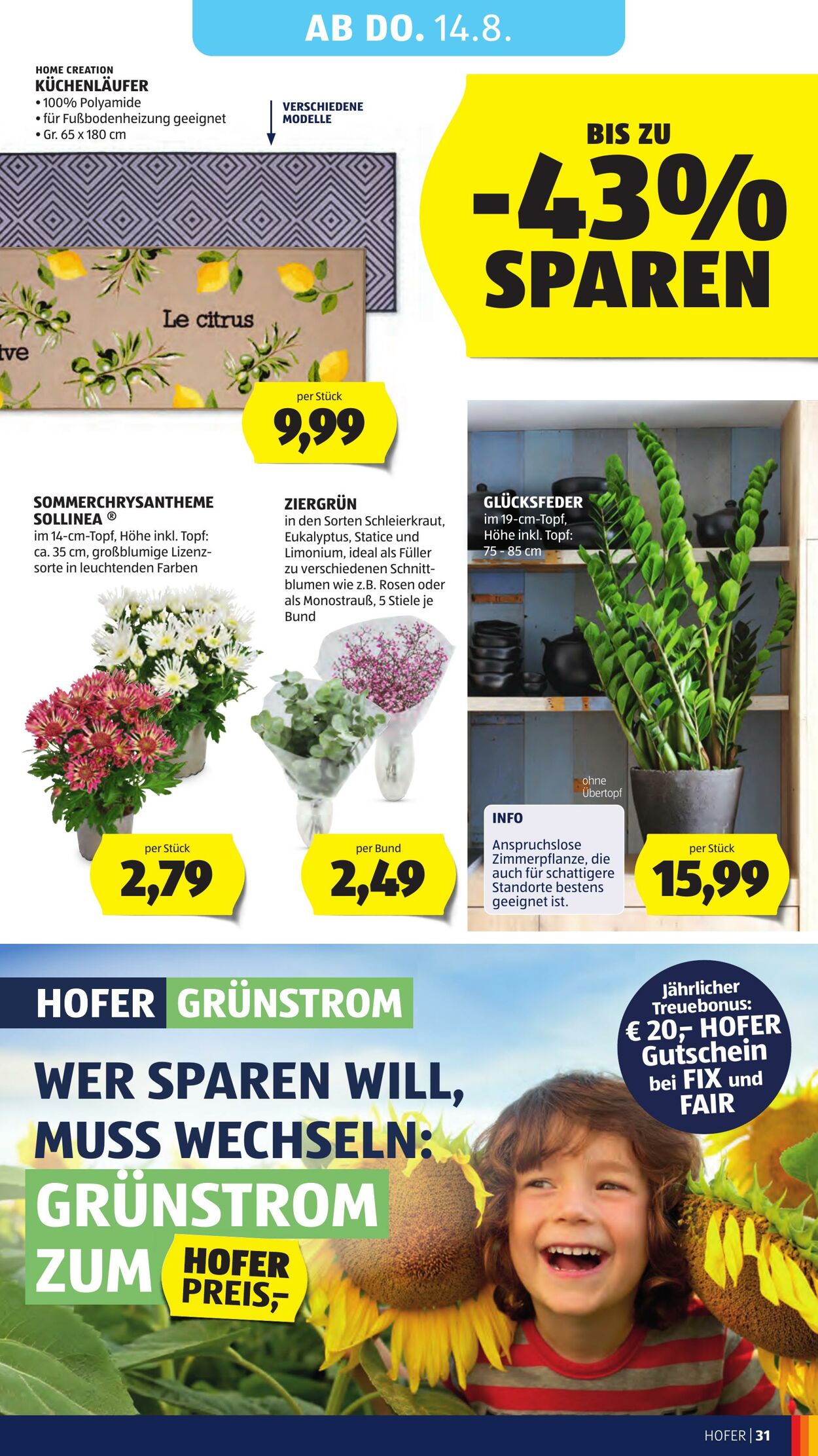 Prospekt Hofer 08.08.2025 - 14.08.2025