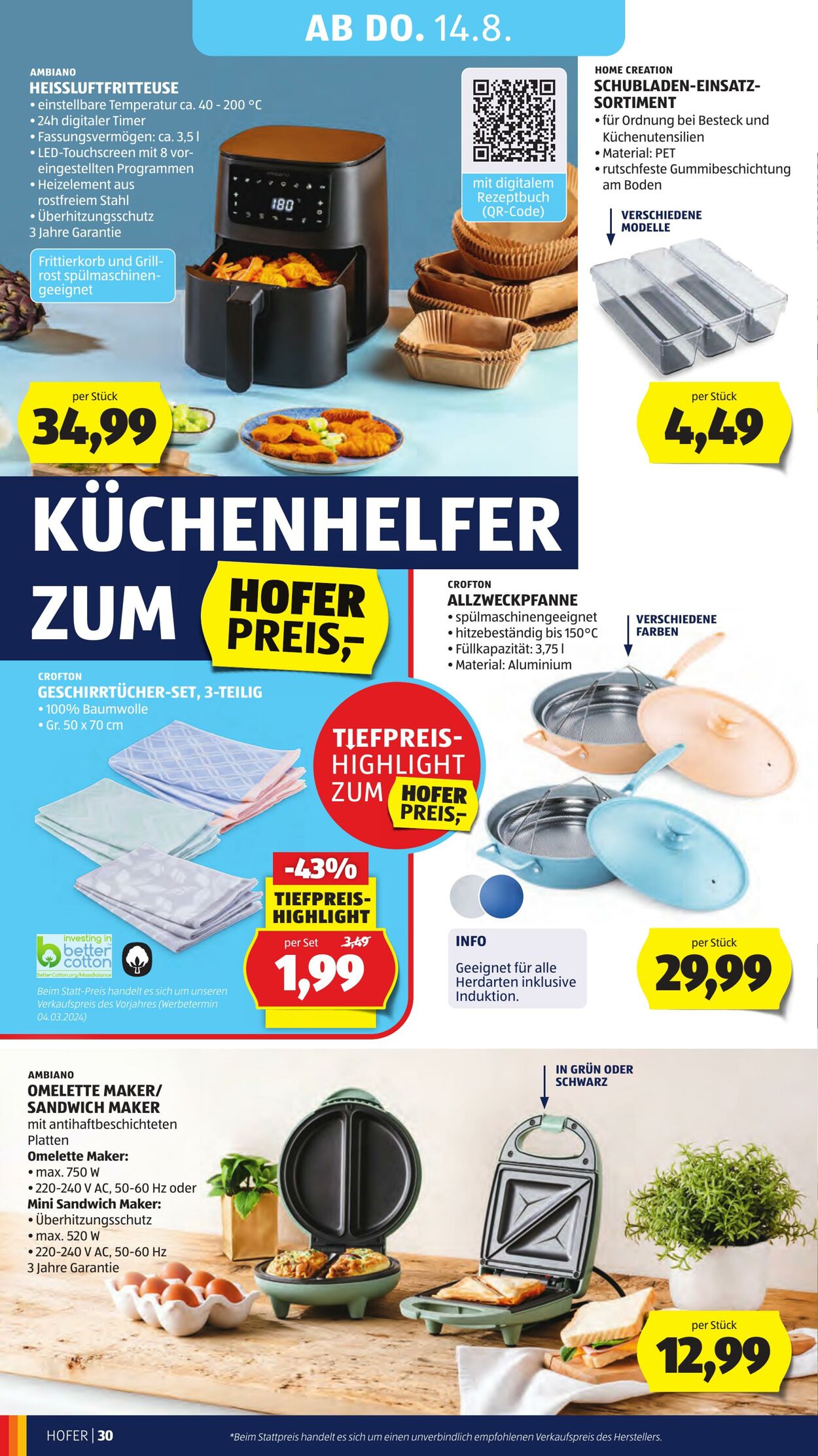 Prospekt Hofer 08.08.2025 - 14.08.2025