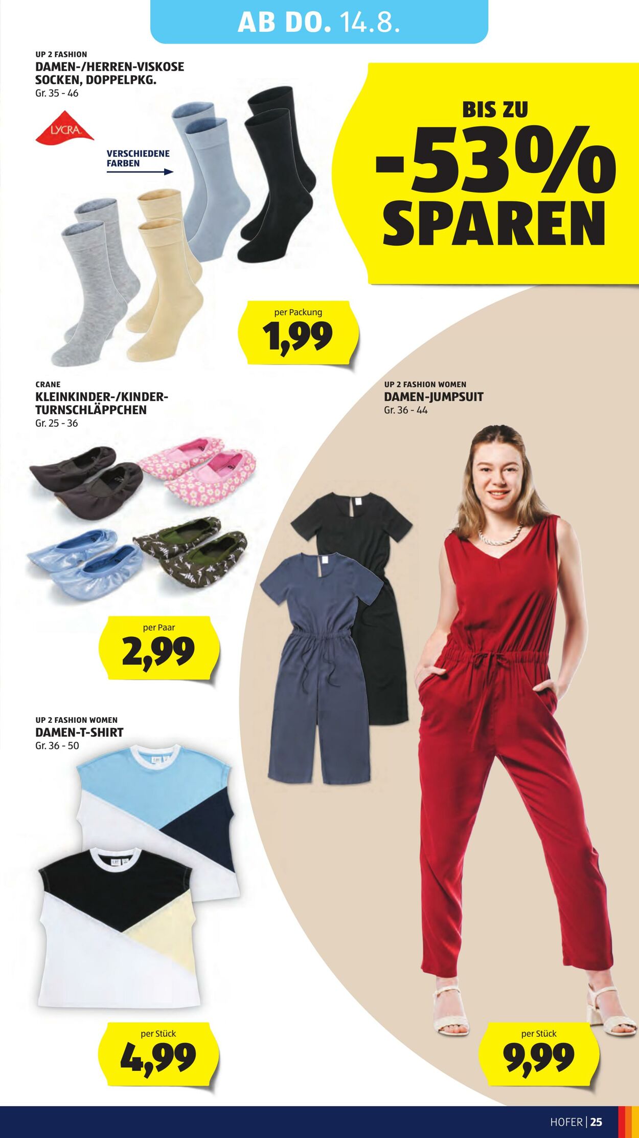 Prospekt Hofer 08.08.2025 - 14.08.2025