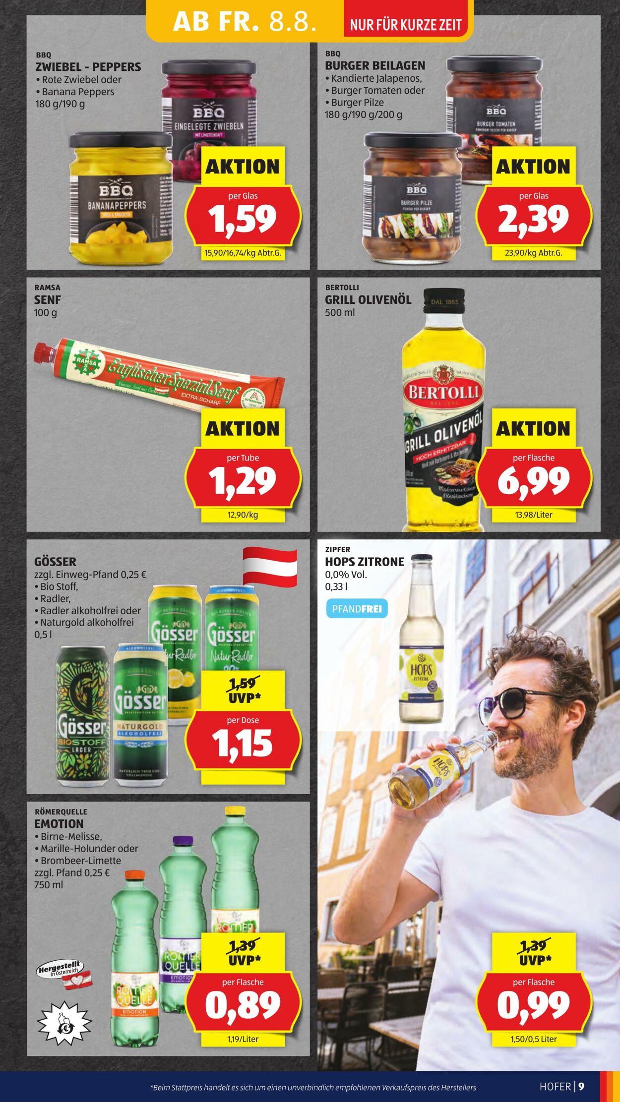 Prospekt Hofer 08.08.2025 - 14.08.2025
