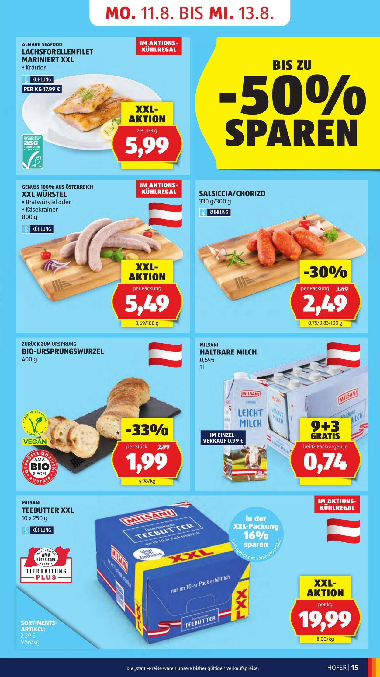 Prospekt Hofer 08.08.2025 - 14.08.2025