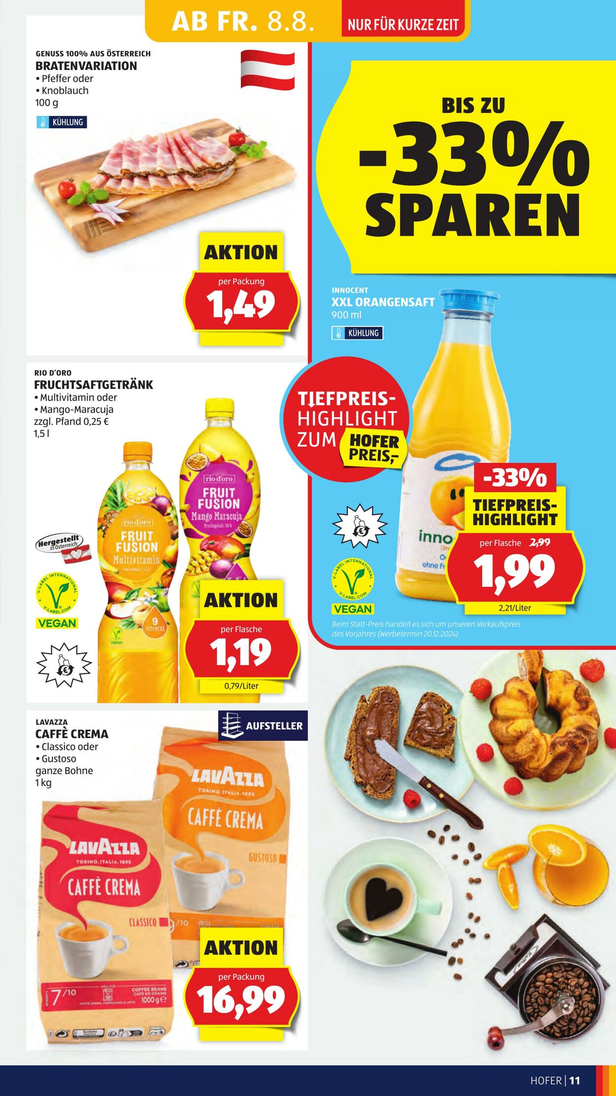 Prospekt Hofer 08.08.2025 - 14.08.2025