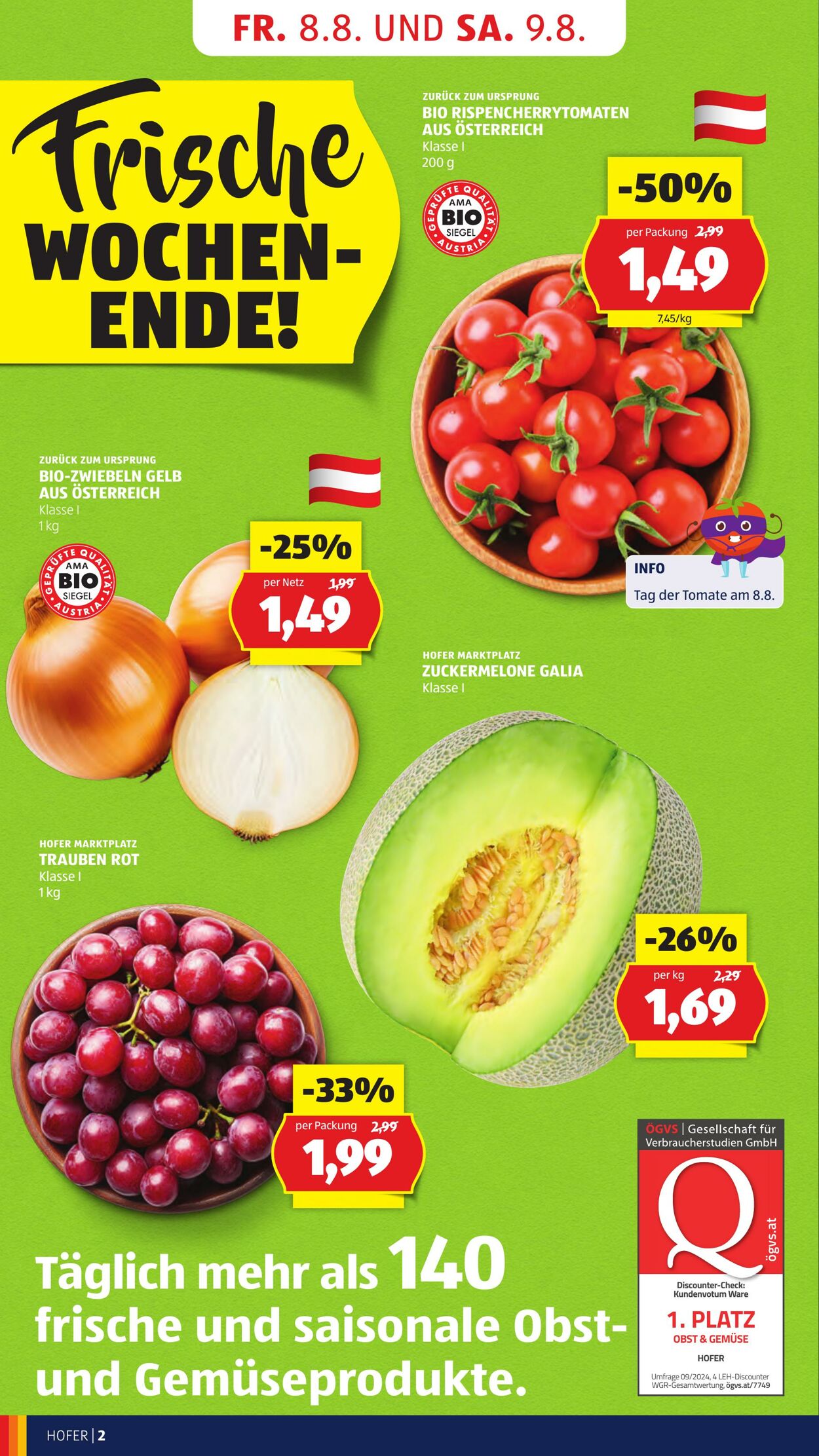 Prospekt Hofer 08.08.2025 - 14.08.2025