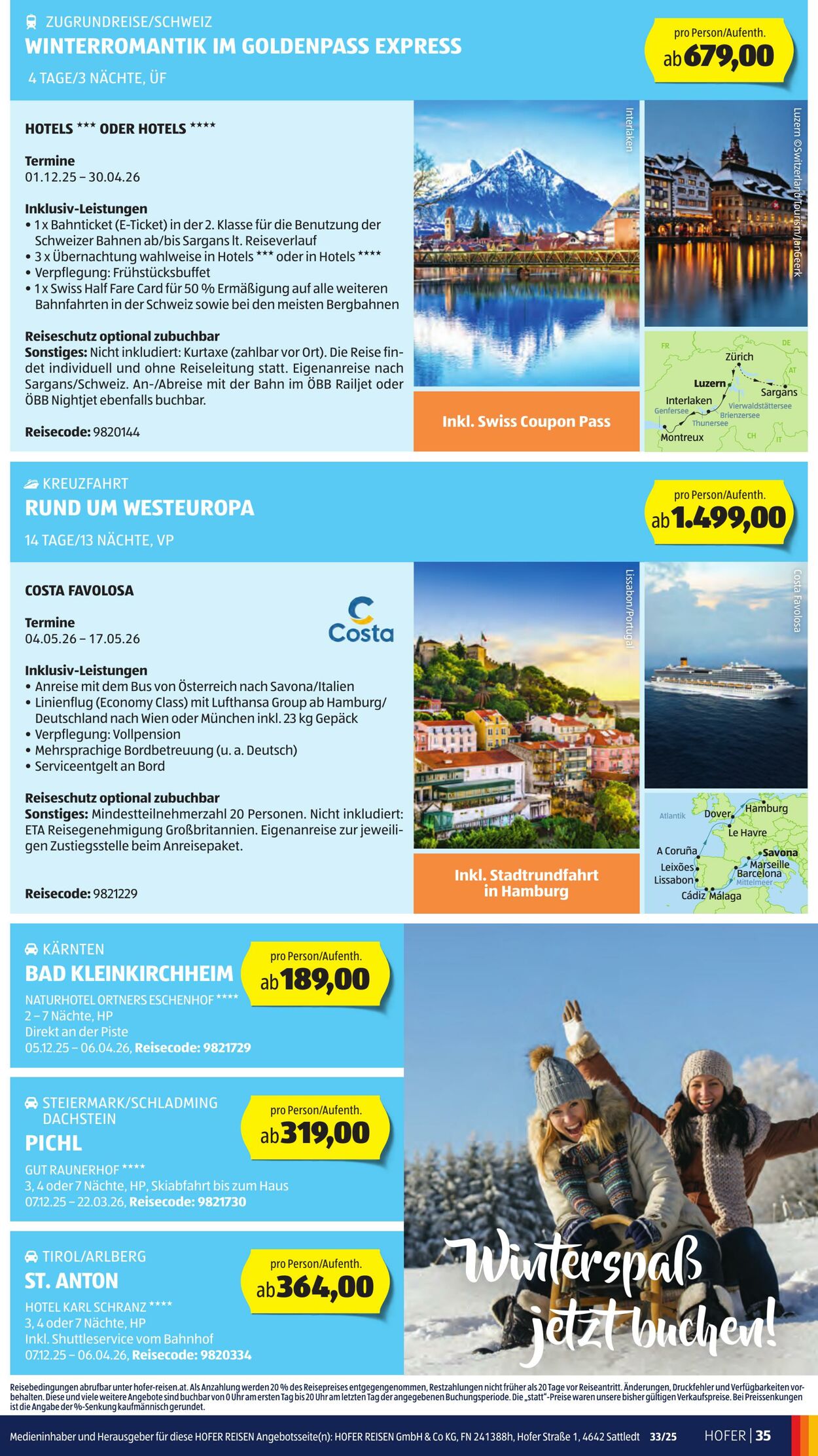 Prospekt Hofer 08.08.2025 - 14.08.2025