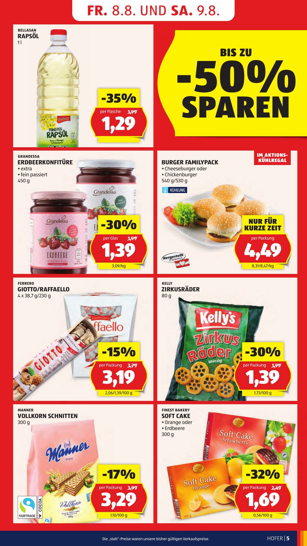 Prospekt Hofer 08.08.2025 - 14.08.2025