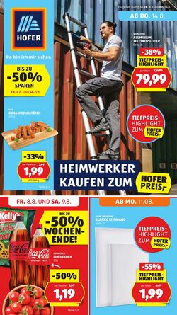 Prospekt Hofer 08.08.2025 - 14.08.2025