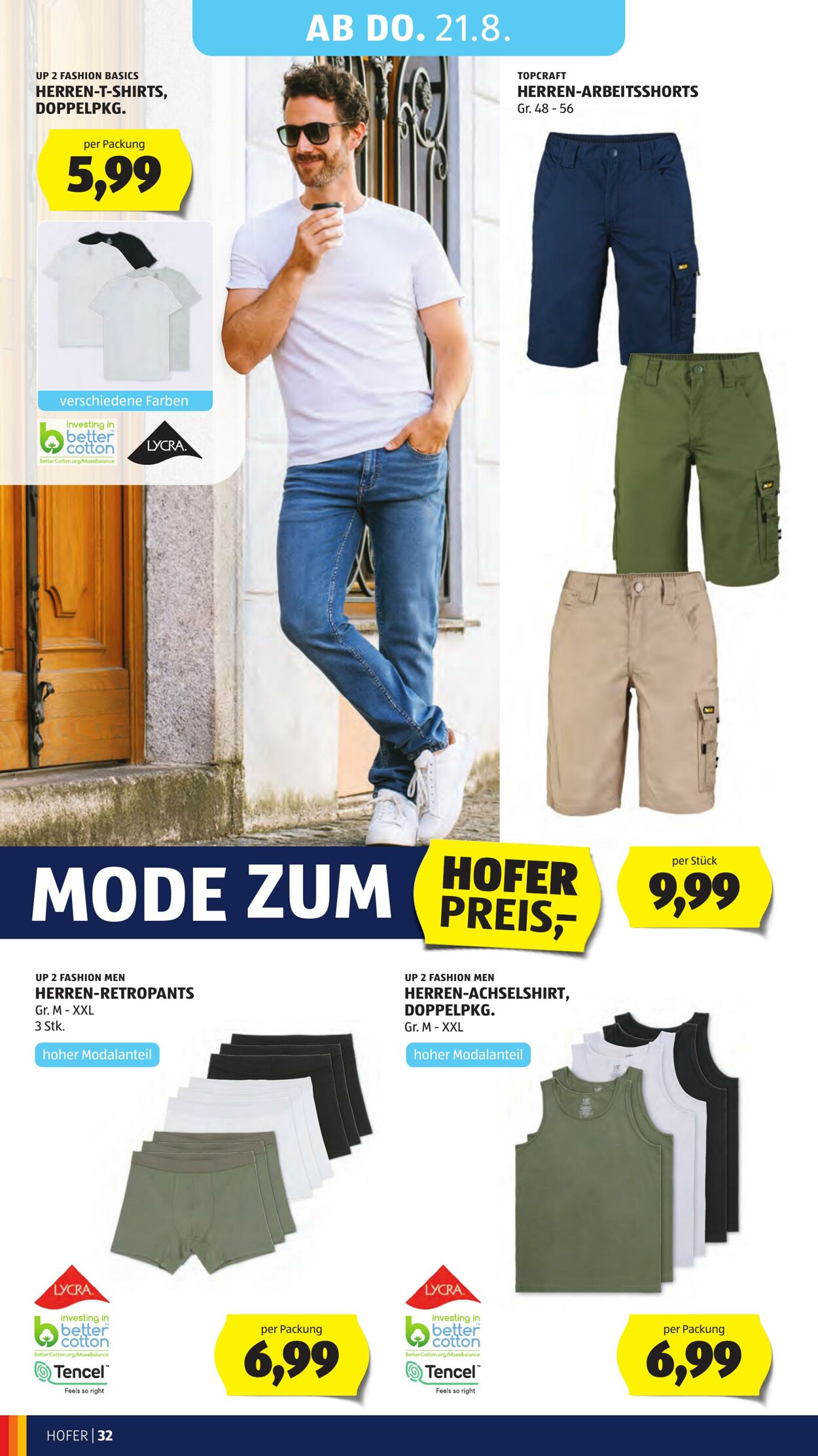 Prospekt Hofer 16.08.2025 - 21.08.2025