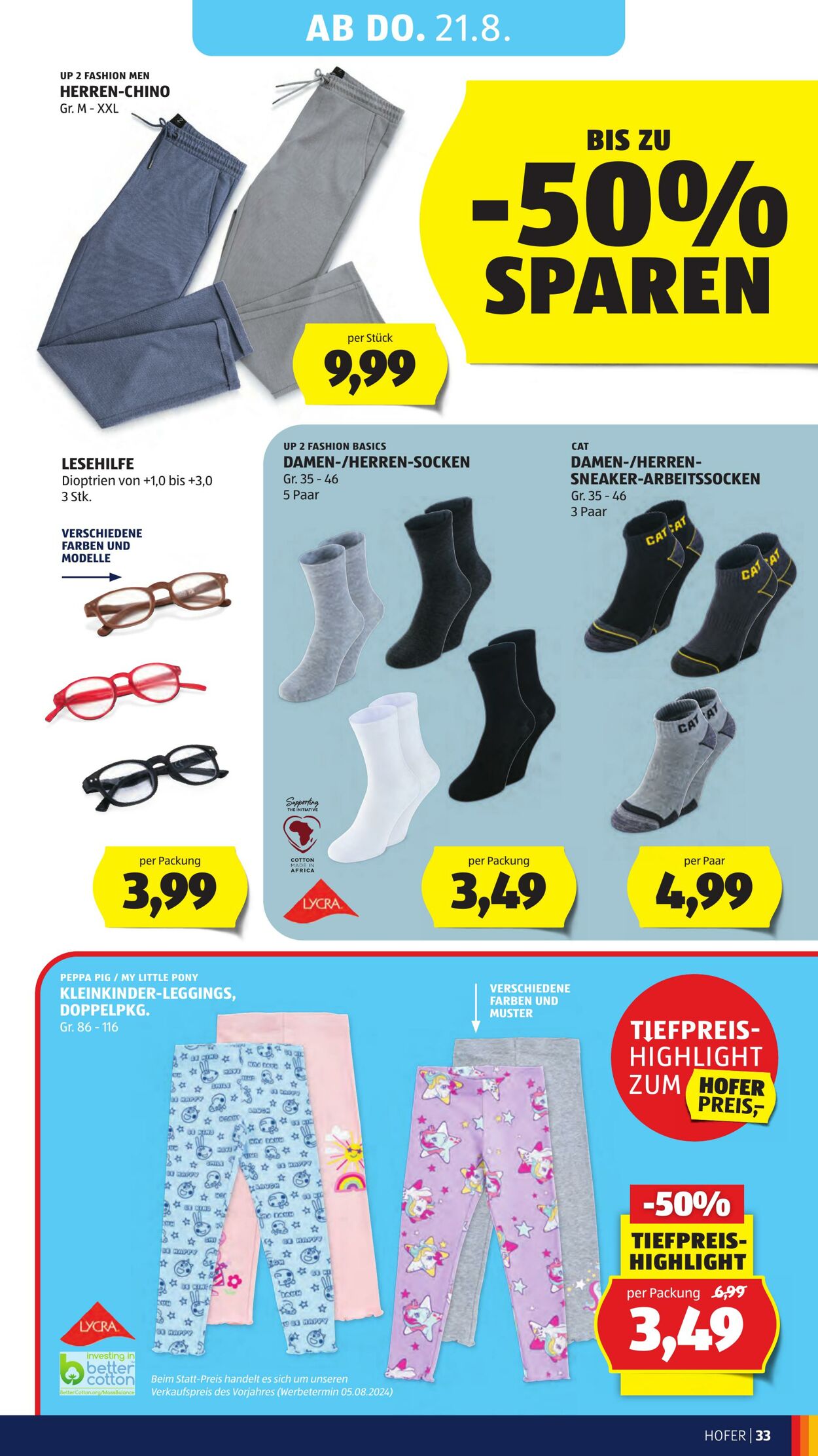 Prospekt Hofer 16.08.2025 - 21.08.2025