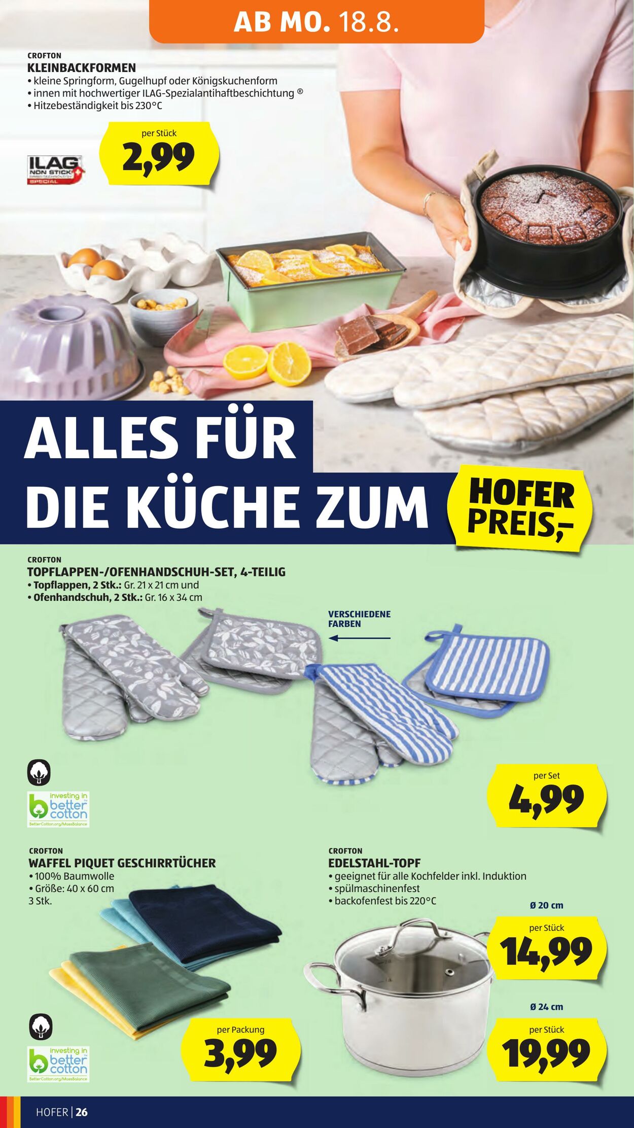 Prospekt Hofer 16.08.2025 - 21.08.2025