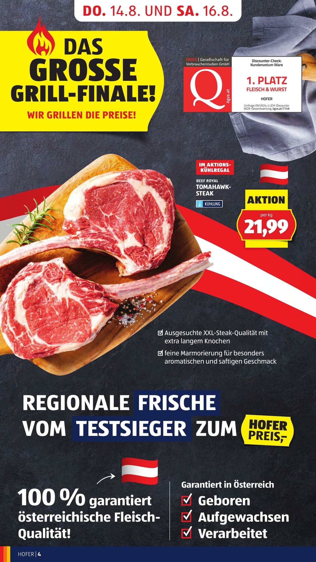 Prospekt Hofer 16.08.2025 - 21.08.2025