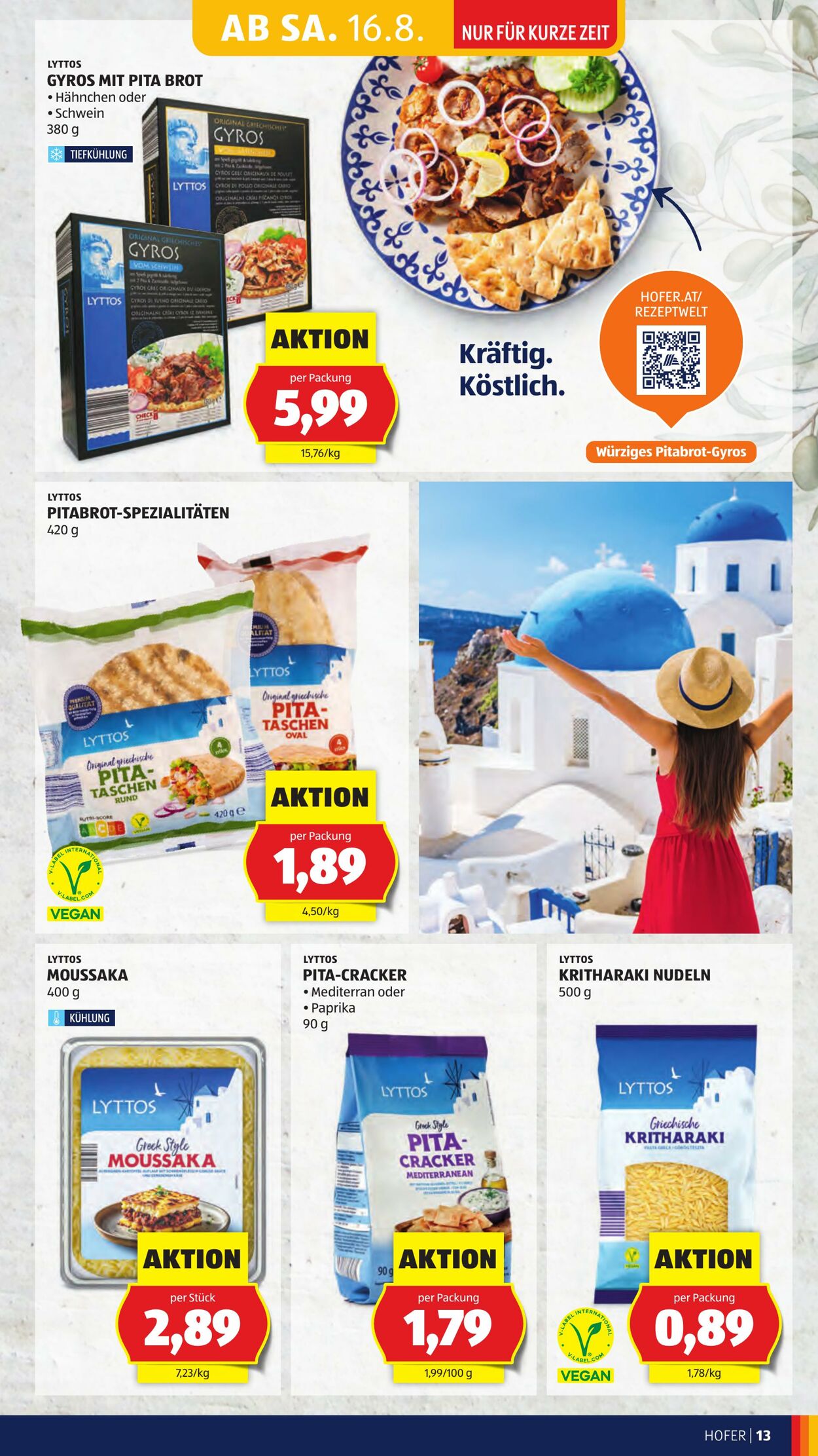 Prospekt Hofer 16.08.2025 - 21.08.2025