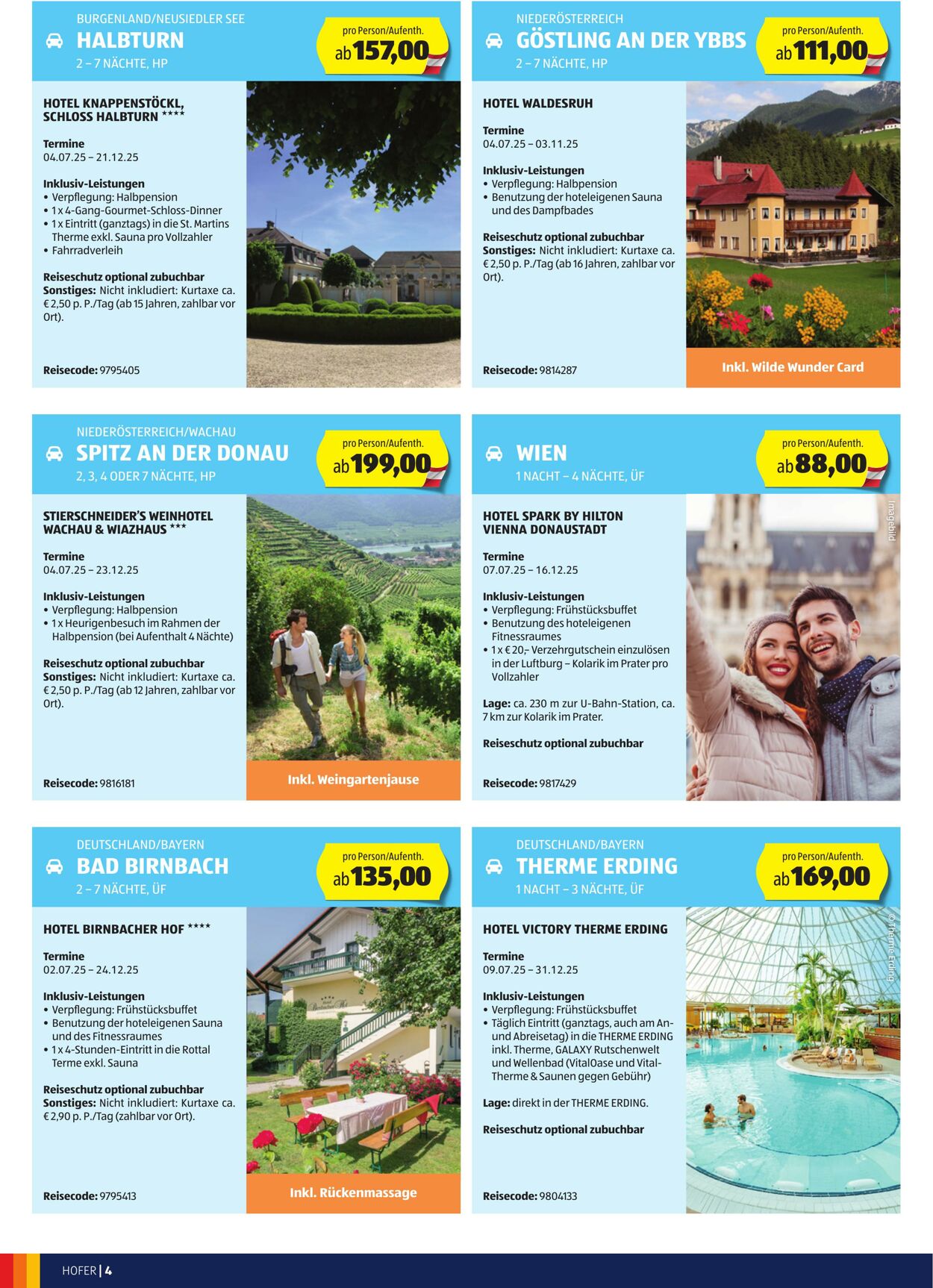 Prospekt Hofer 02.07.2025 - 29.07.2025