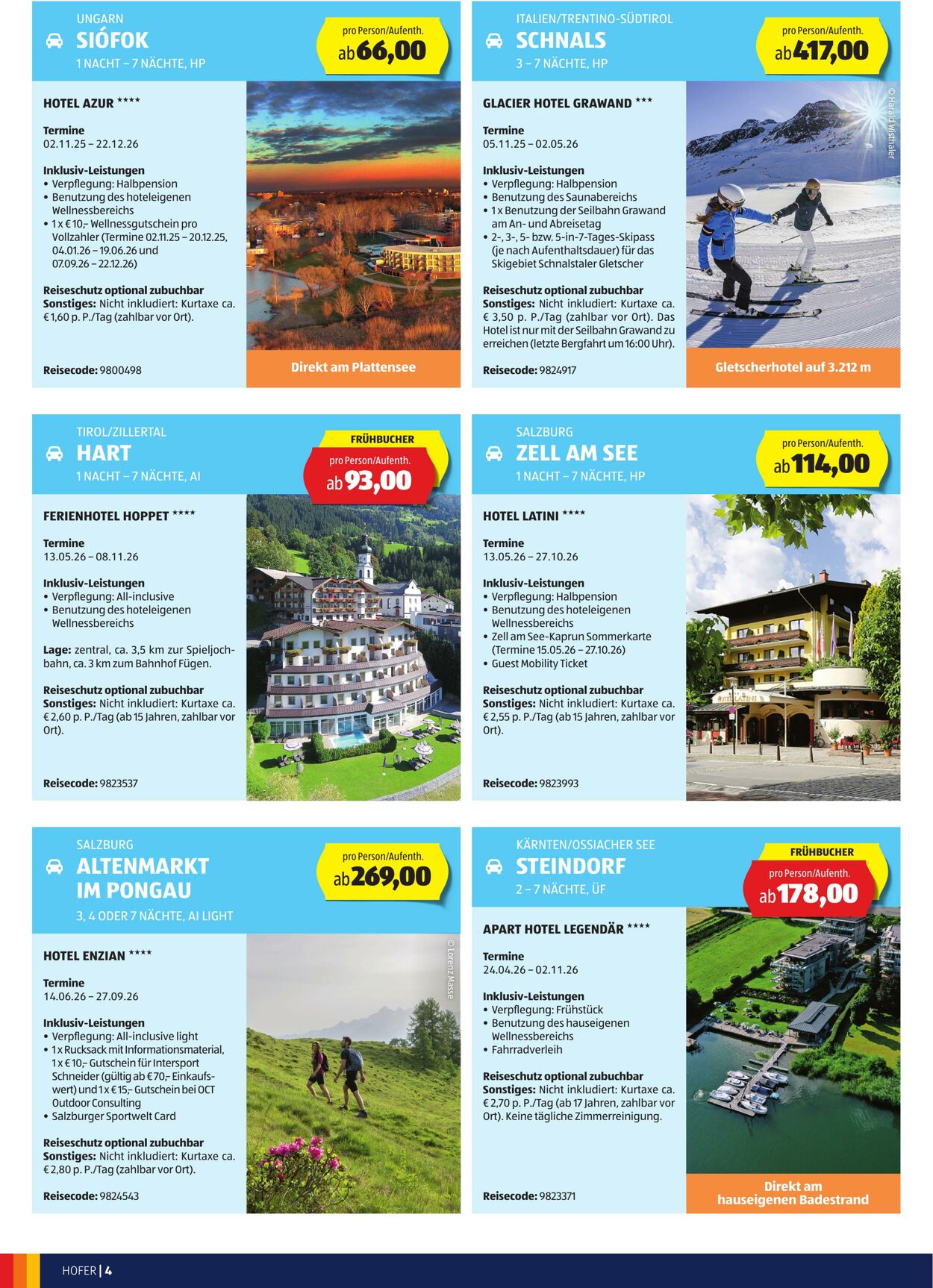 Prospekt Hofer 29.10.2025 - 02.12.2025