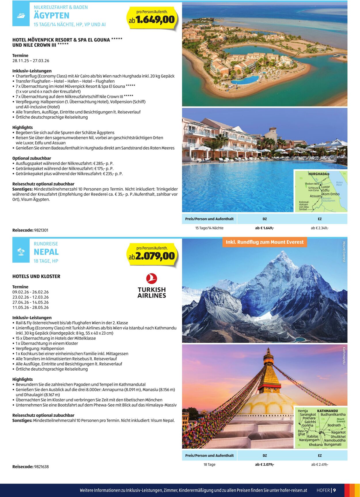 Prospekt Hofer 29.10.2025 - 02.12.2025