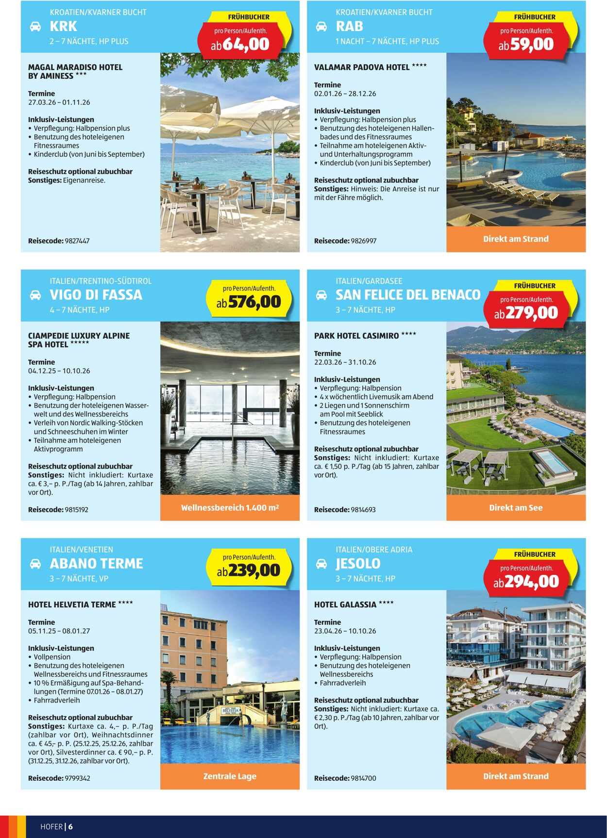 Prospekt Hofer 29.10.2025 - 02.12.2025