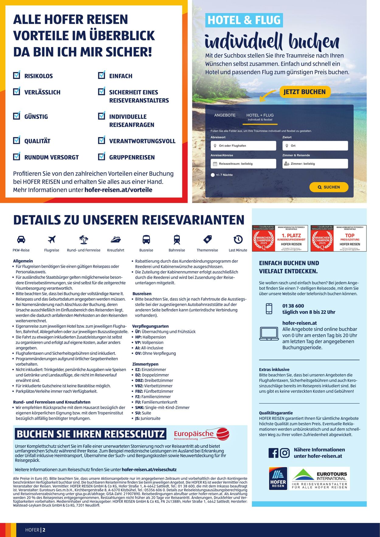 Prospekt Hofer 29.10.2025 - 02.12.2025