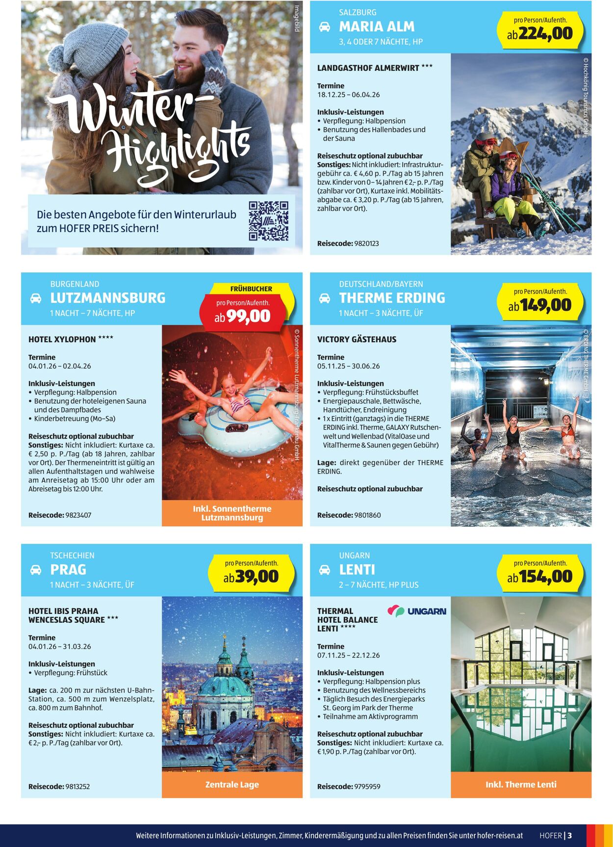 Prospekt Hofer 29.10.2025 - 02.12.2025