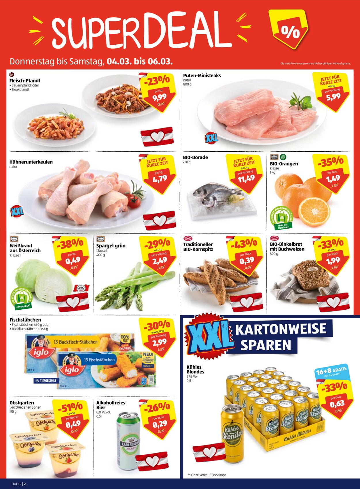 Prospekt Hofer 08.03.2021 - 13.03.2021