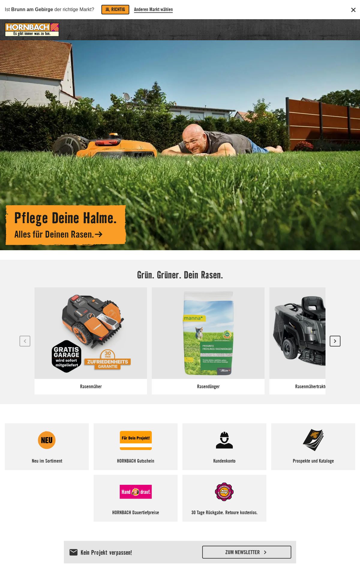 Prospekt Hornbach 30.04.2025 - 08.05.2025