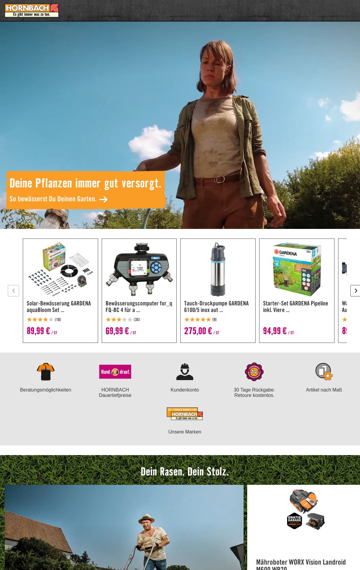 Prospekt Hornbach 31.05.2023 - 08.06.2023