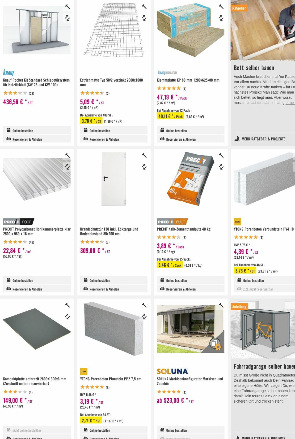 Prospekt Hornbach 31.05.2023 - 08.06.2023