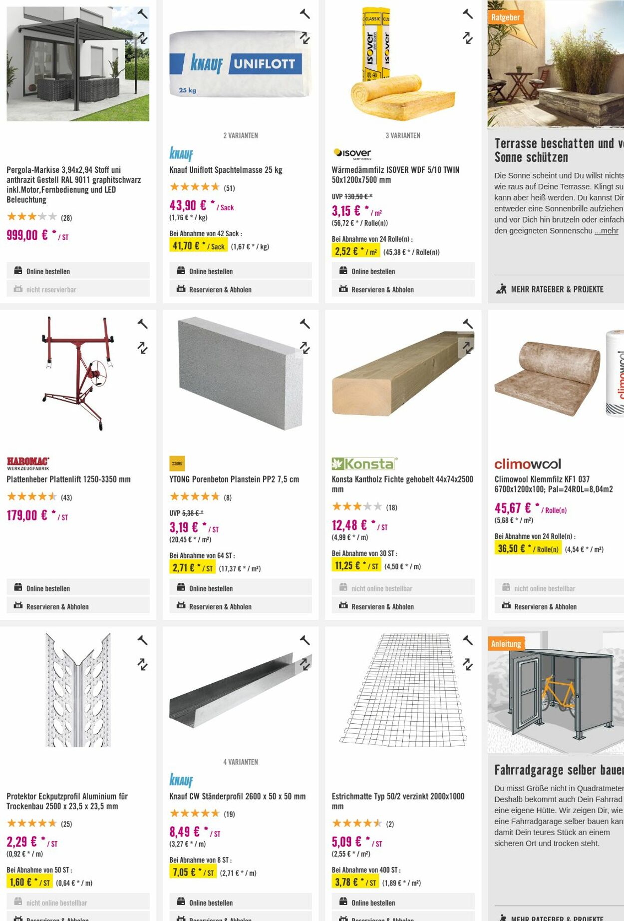 Prospekt Hornbach 22.03.2023 - 30.03.2023