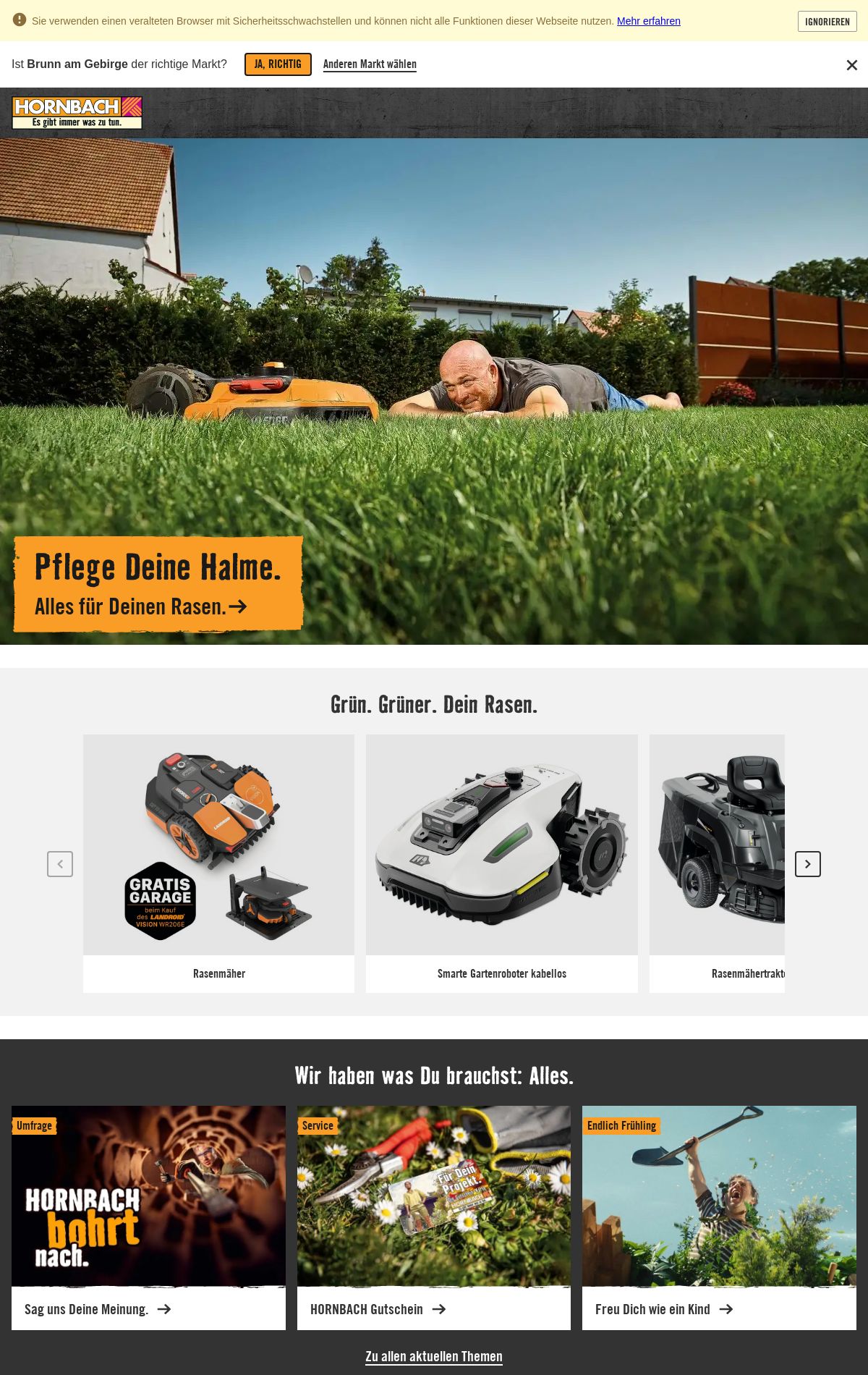 Prospekt Hornbach 07.05.2025 - 15.05.2025