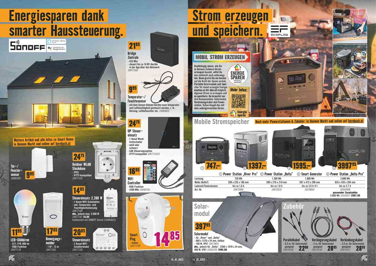 Prospekt Hornbach 07.09.2022 - 21.09.2022