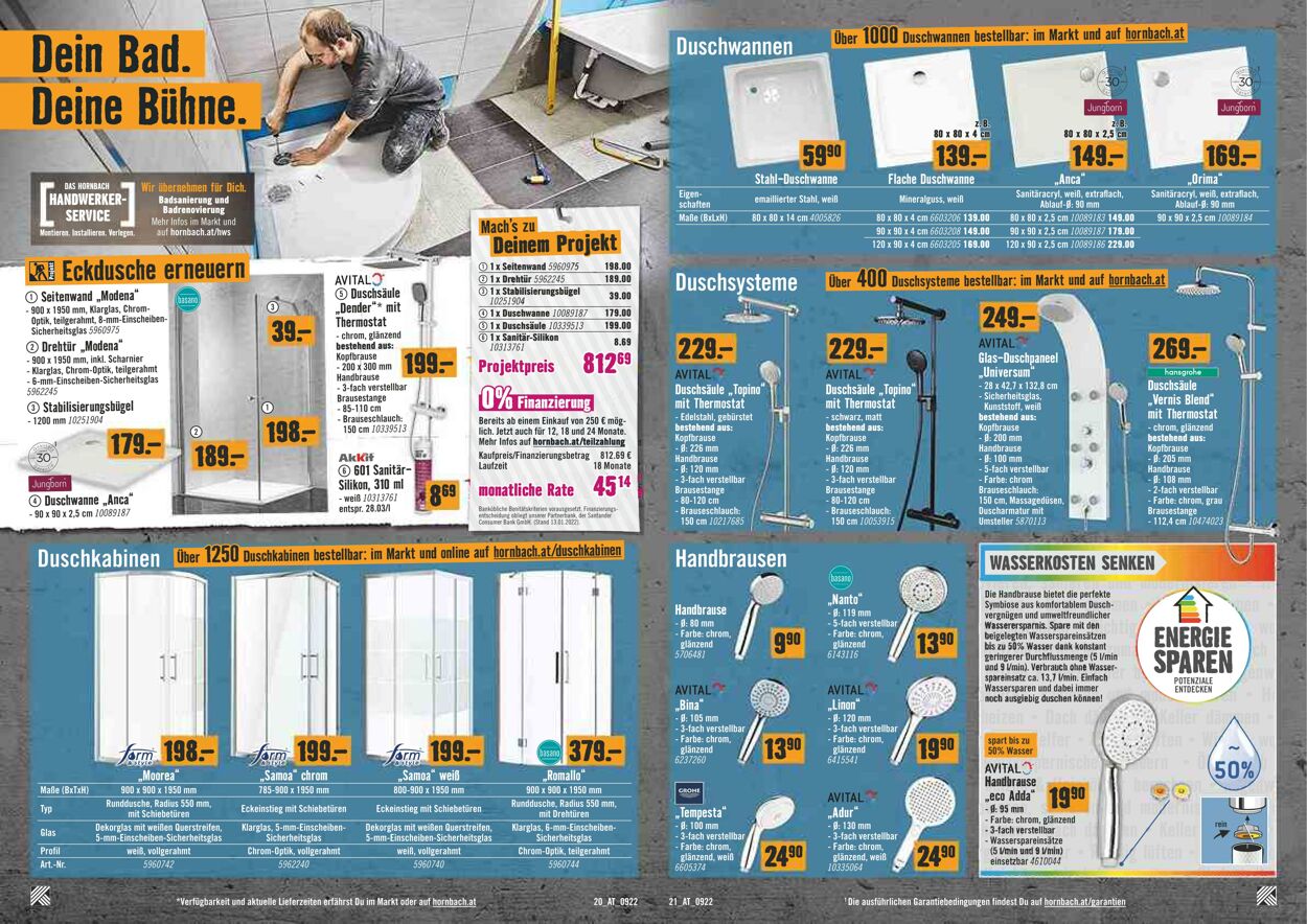 Prospekt Hornbach 07.09.2022 - 21.09.2022