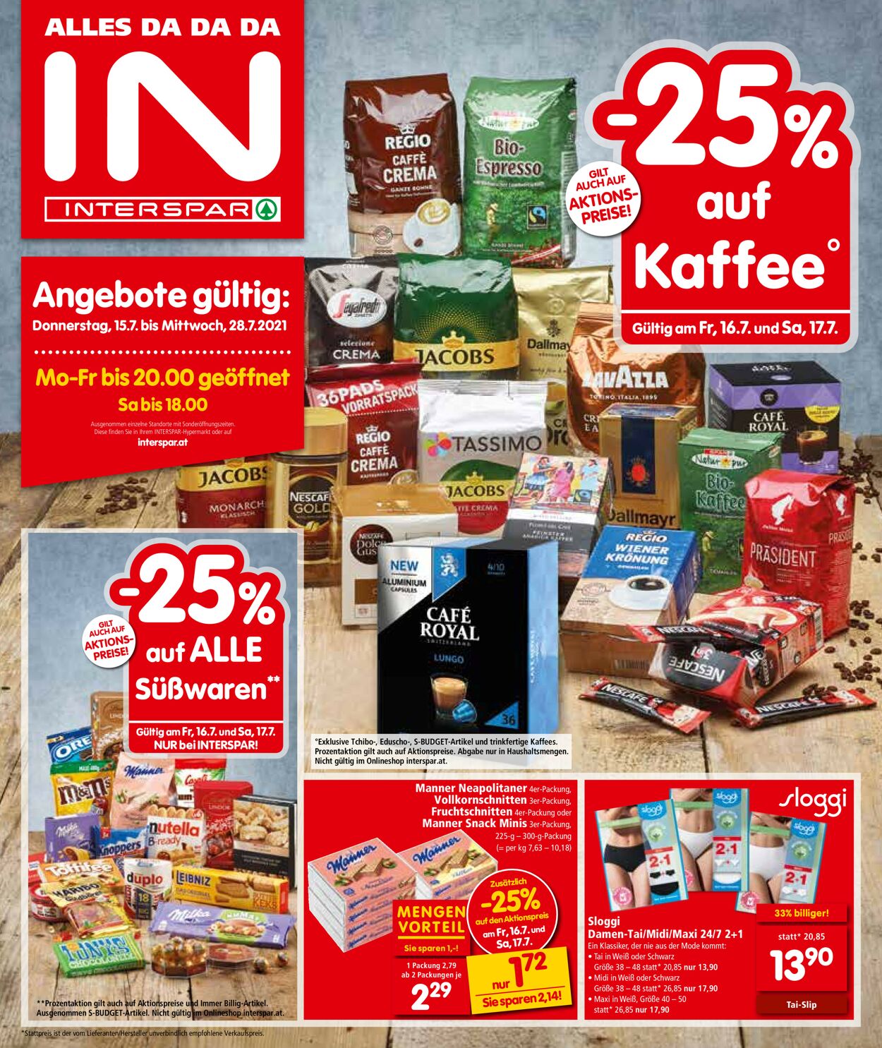Prospekt Interspar 15.07.2021 - 28.07.2021