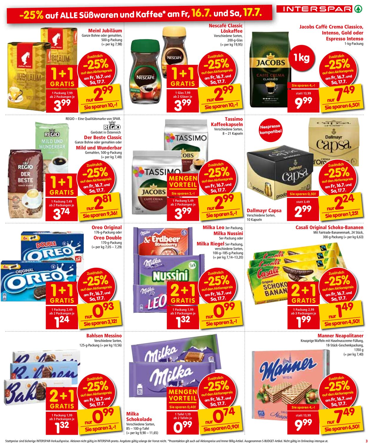 Prospekt Interspar 15.07.2021 - 28.07.2021