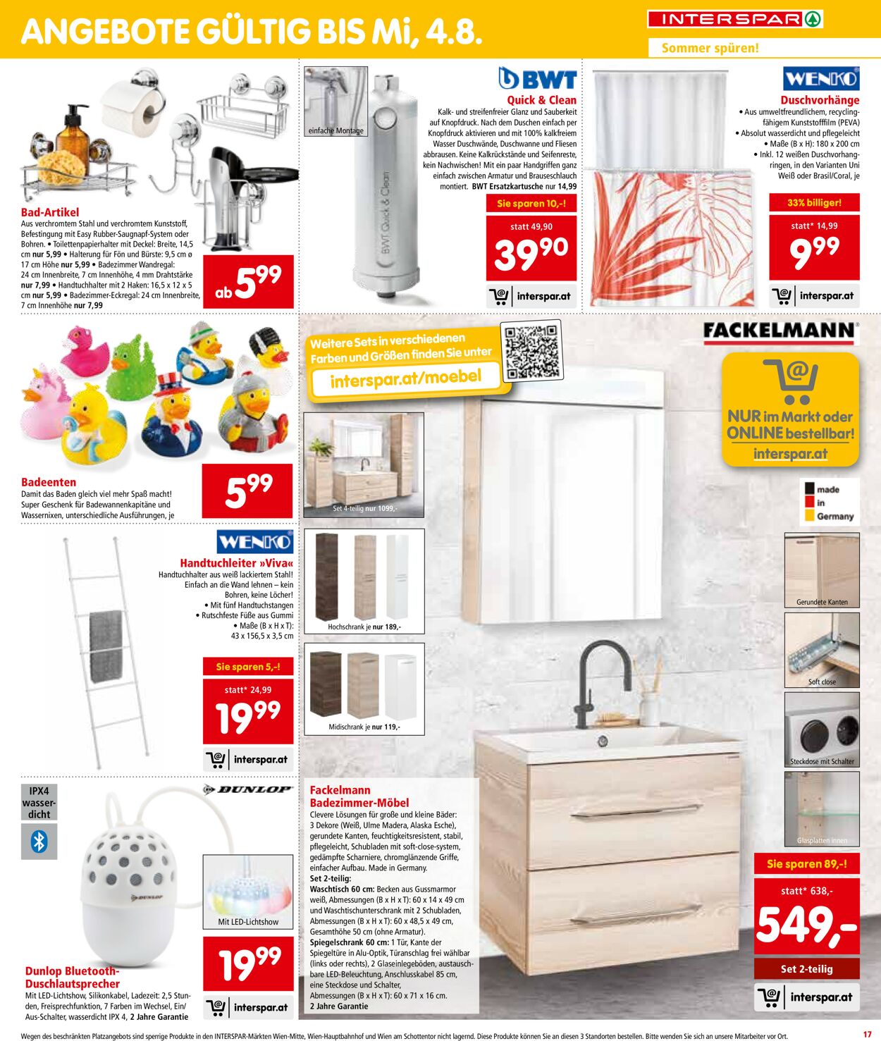 Prospekt Interspar 15.07.2021 - 28.07.2021