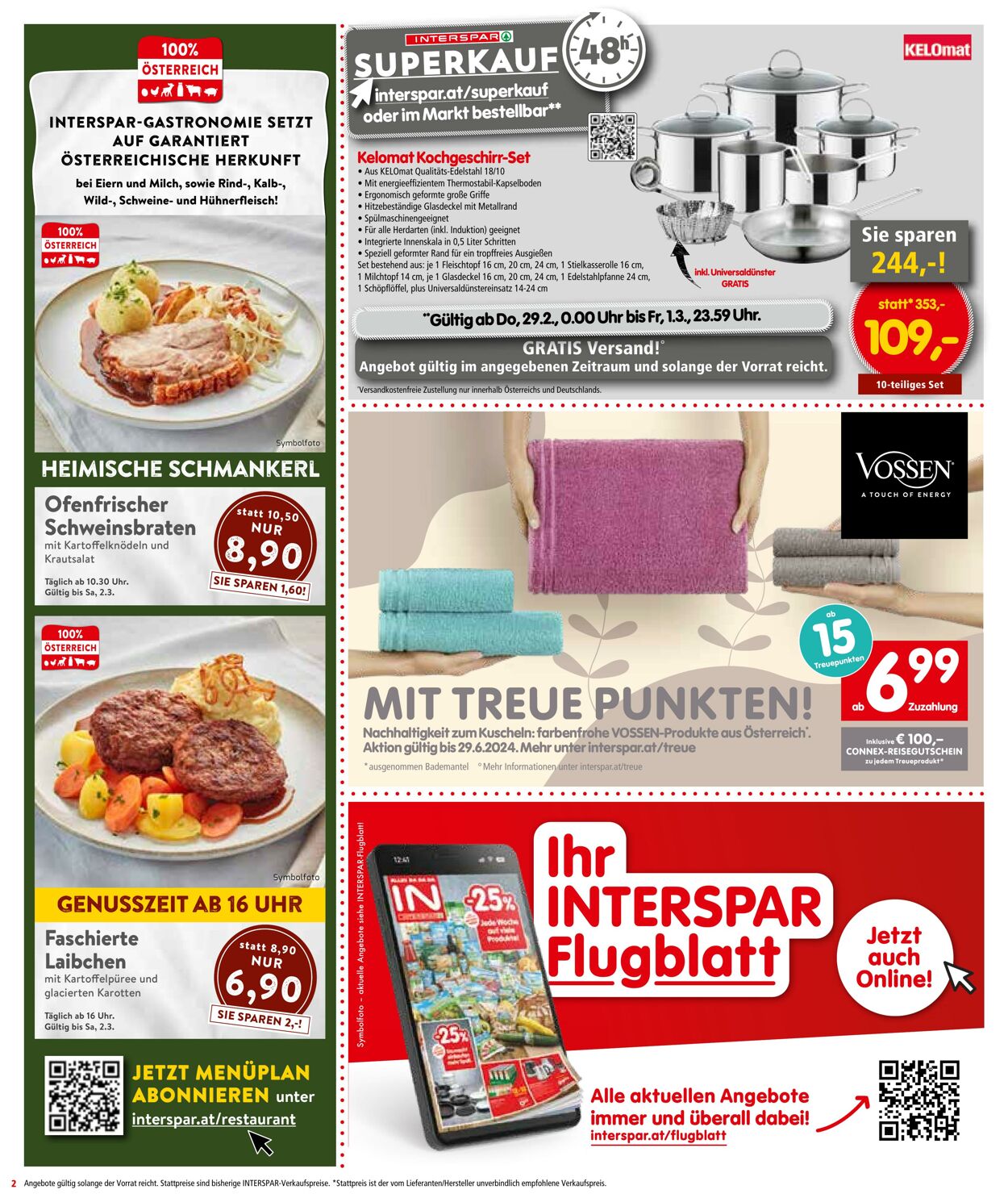 Prospekt Interspar 29.02.2024 - 20.03.2024