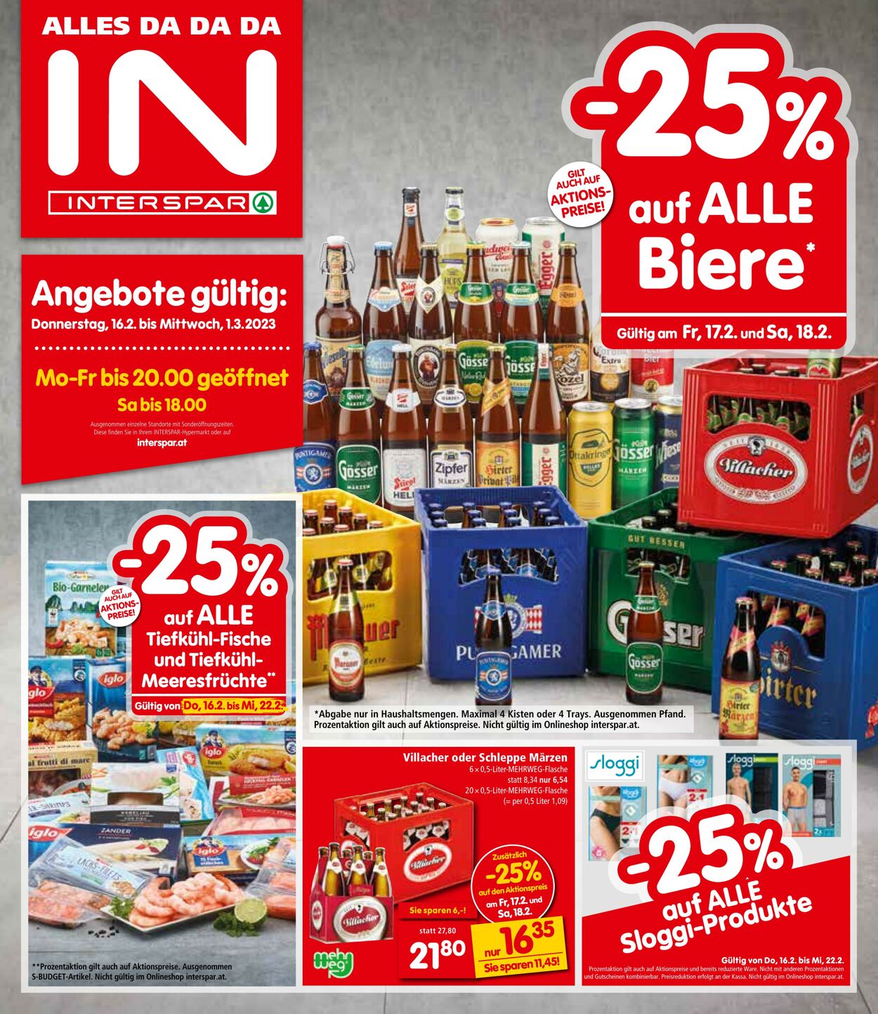 Prospekt Interspar 16.02.2023 - 01.03.2023