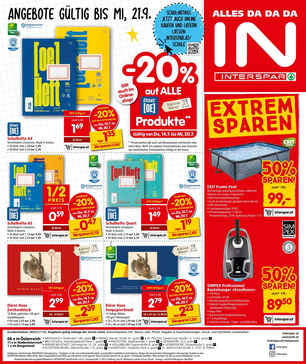 Prospekt Interspar 14.07.2022 - 27.07.2022