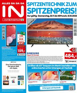 Prospekt Interspar 22.09.2022 - 12.10.2022