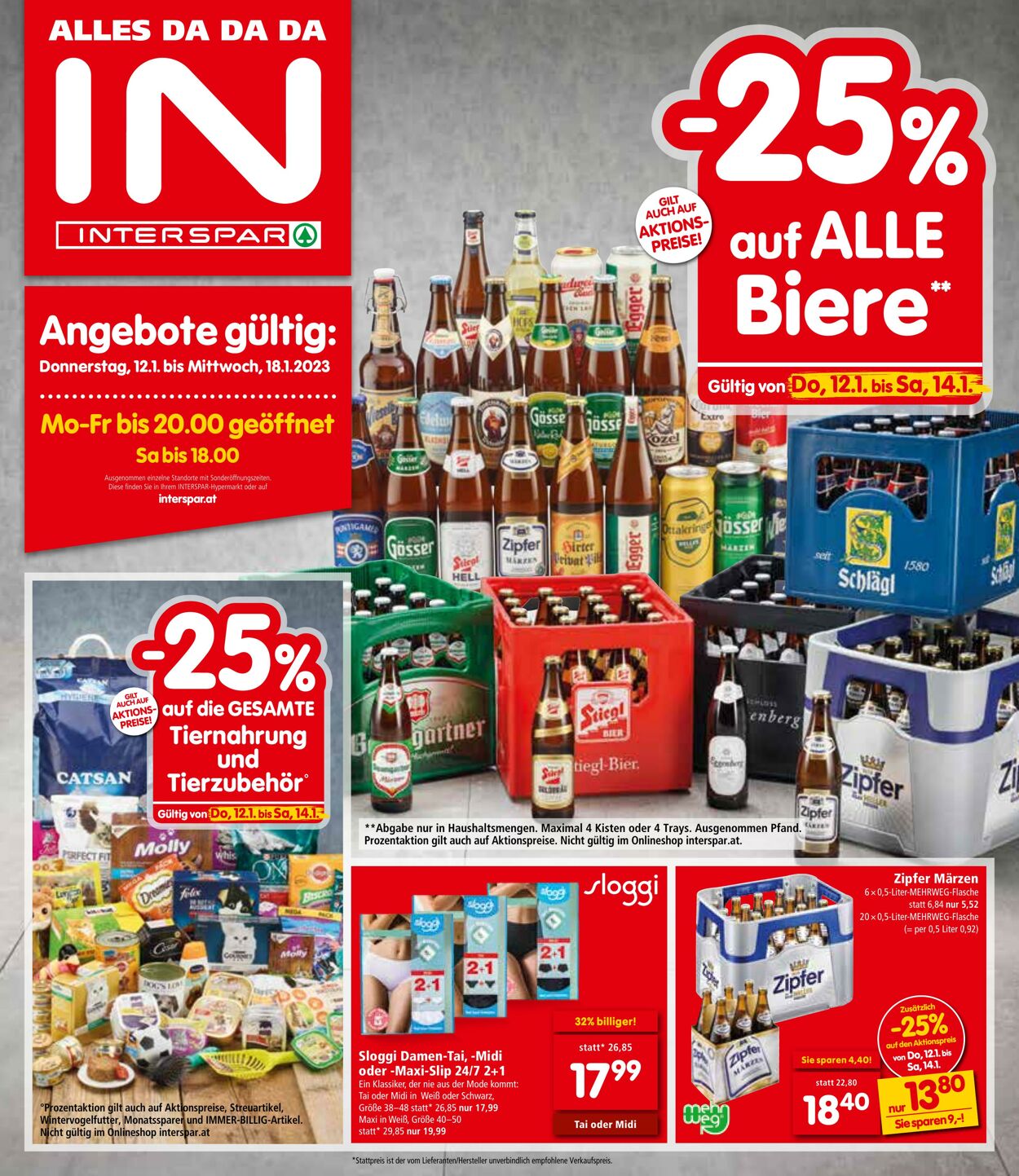 Prospekt Interspar 12.01.2023 - 18.01.2023