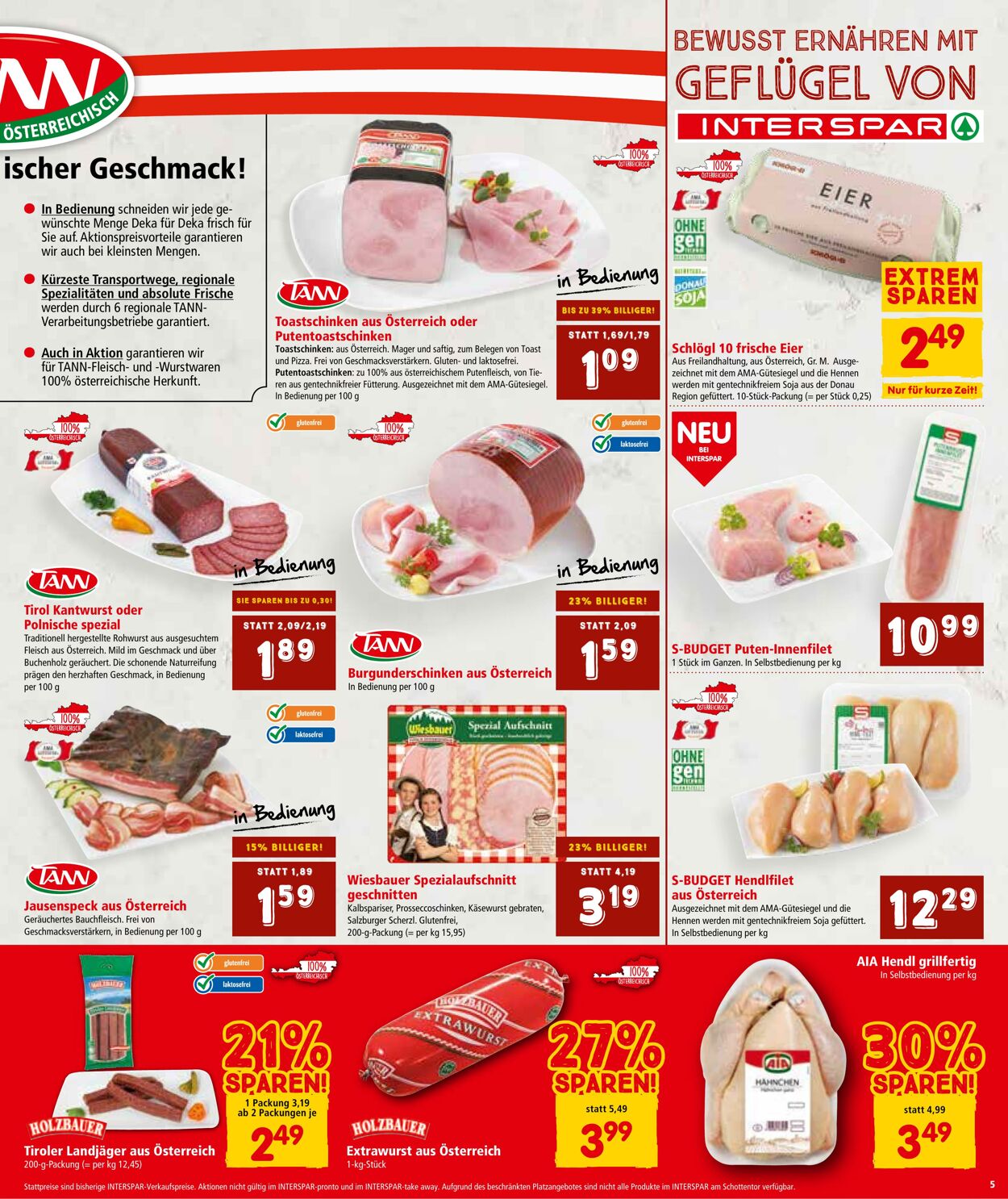 Prospekt Interspar 25.08.2022 - 07.09.2022