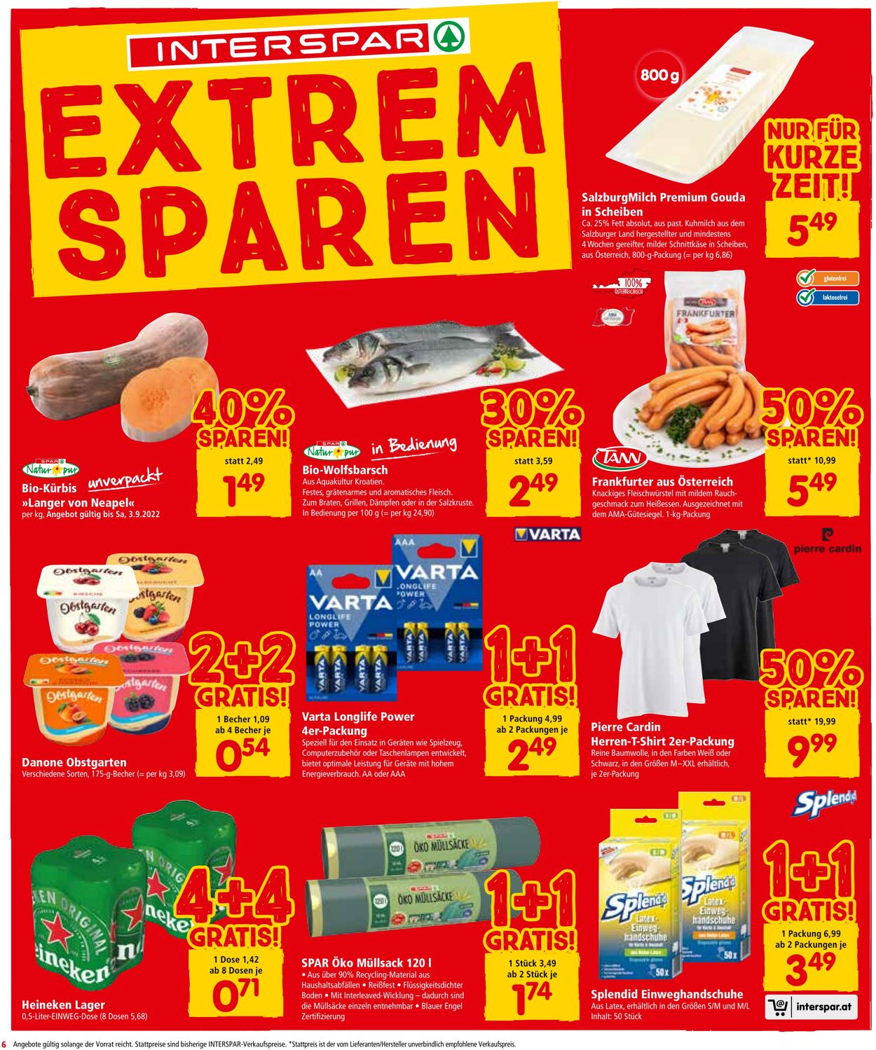 Prospekt Interspar 01.09.2022 - 07.09.2022