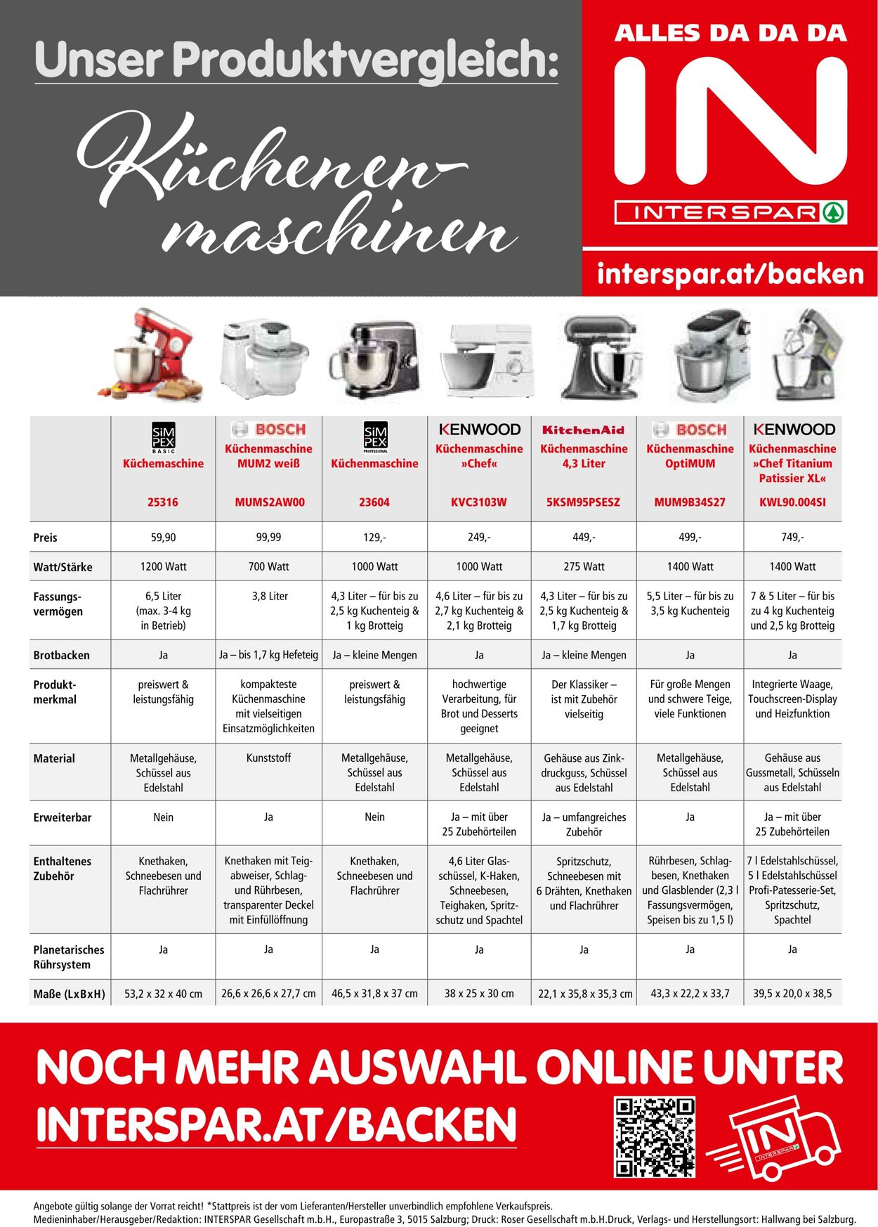 Prospekt Interspar 06.10.2022 - 17.12.2022