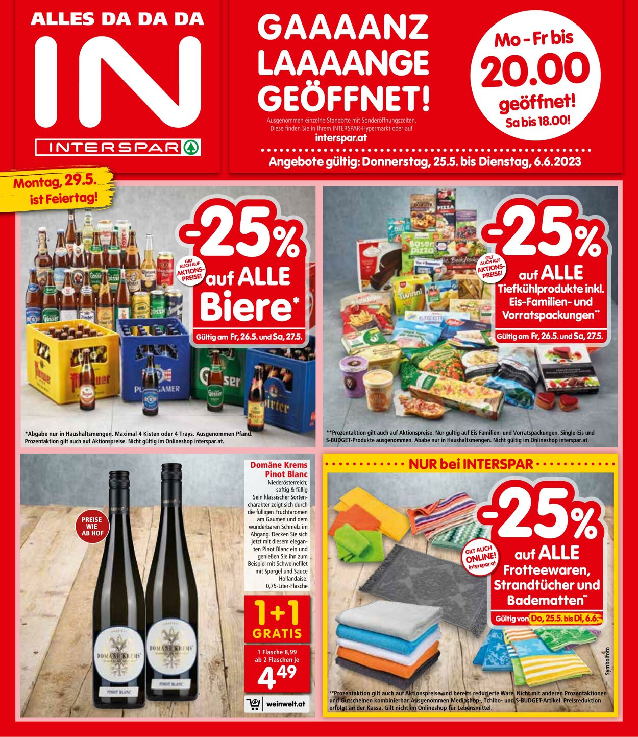 Prospekt Interspar 25.05.2023 - 06.06.2023