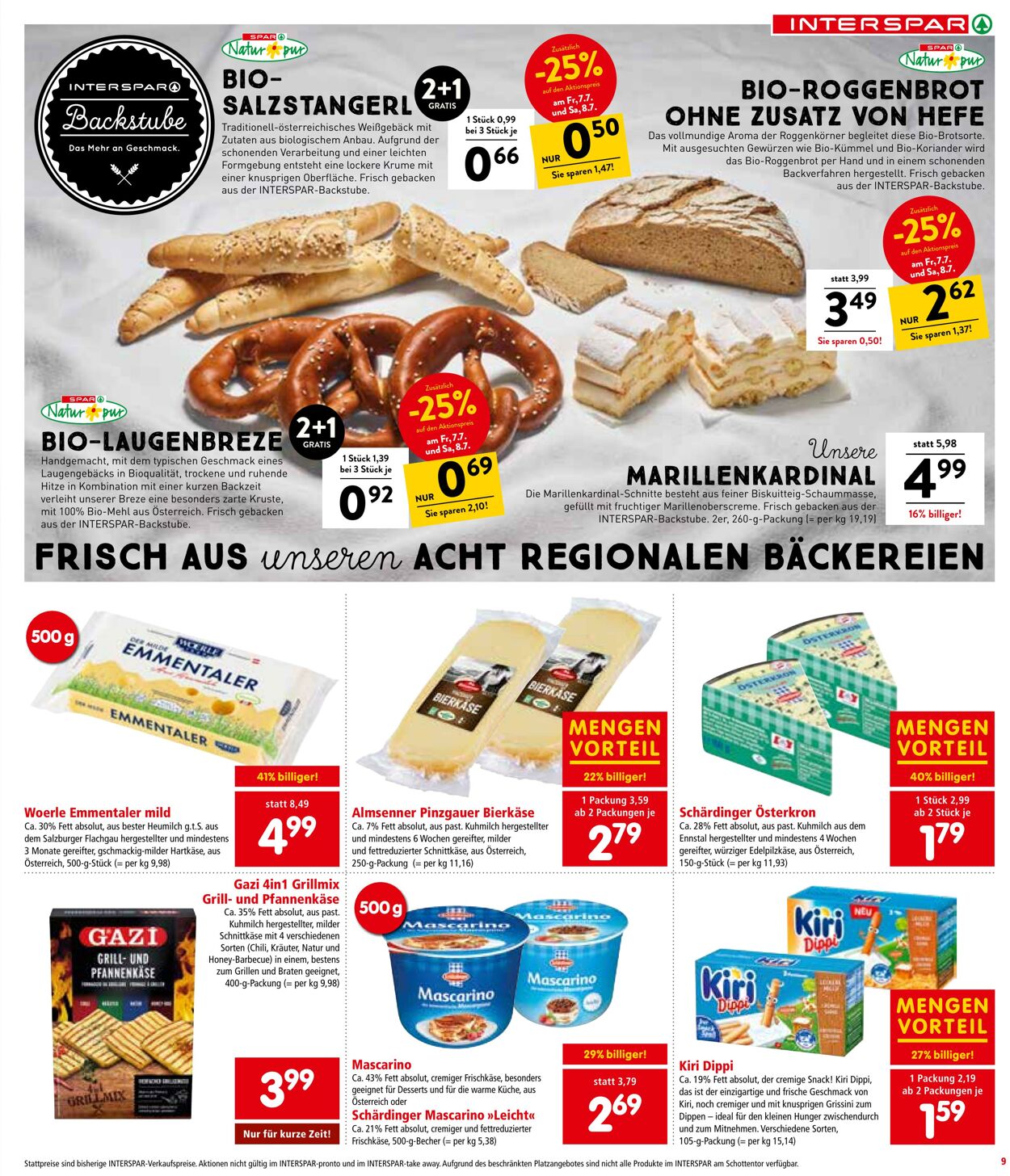 Prospekt Interspar 06.07.2023 - 19.07.2023