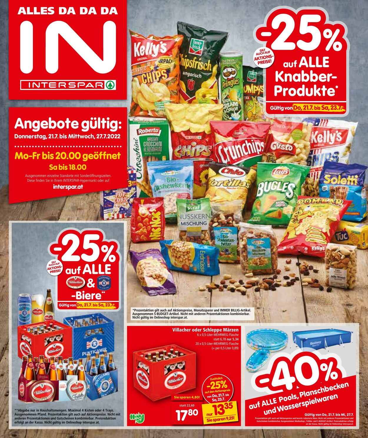 Prospekt Interspar 21.07.2022 - 27.07.2022