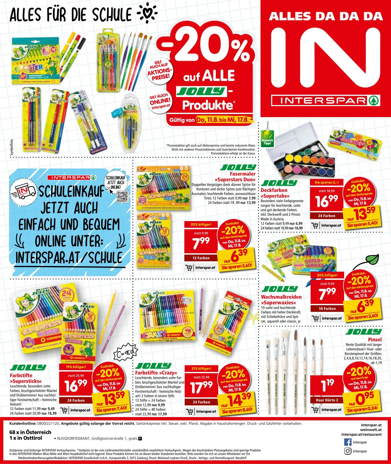 Prospekt Interspar 11.08.2022 - 24.08.2022