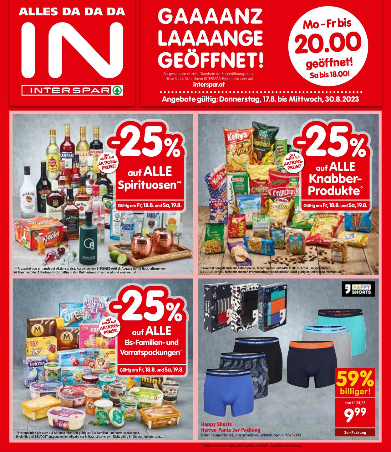 Prospekt Interspar 17.08.2023 - 30.08.2023